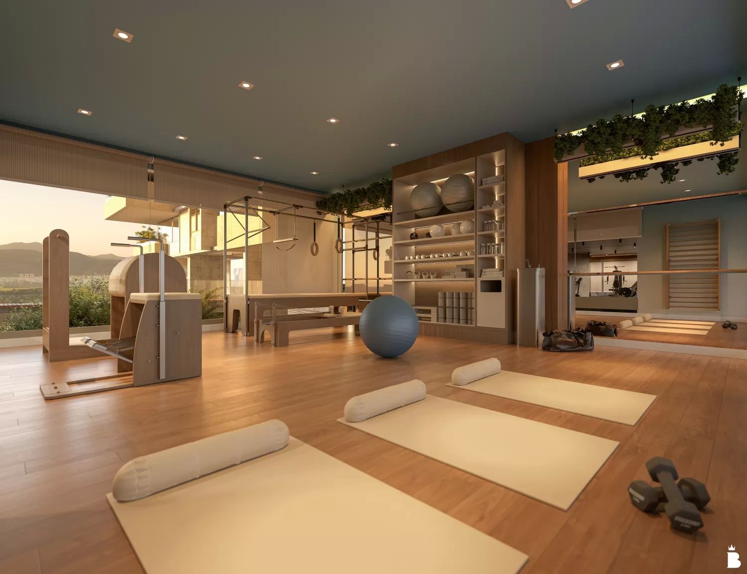 Vivapark Vitta 27 - Torre 2 — sala de pilates, Vivapark Vokkan, Porto Belo SC Vivapark Vitta 27 - Torre 2 — sala de pilates, Vivapark Vokkan, Porto Belo SC