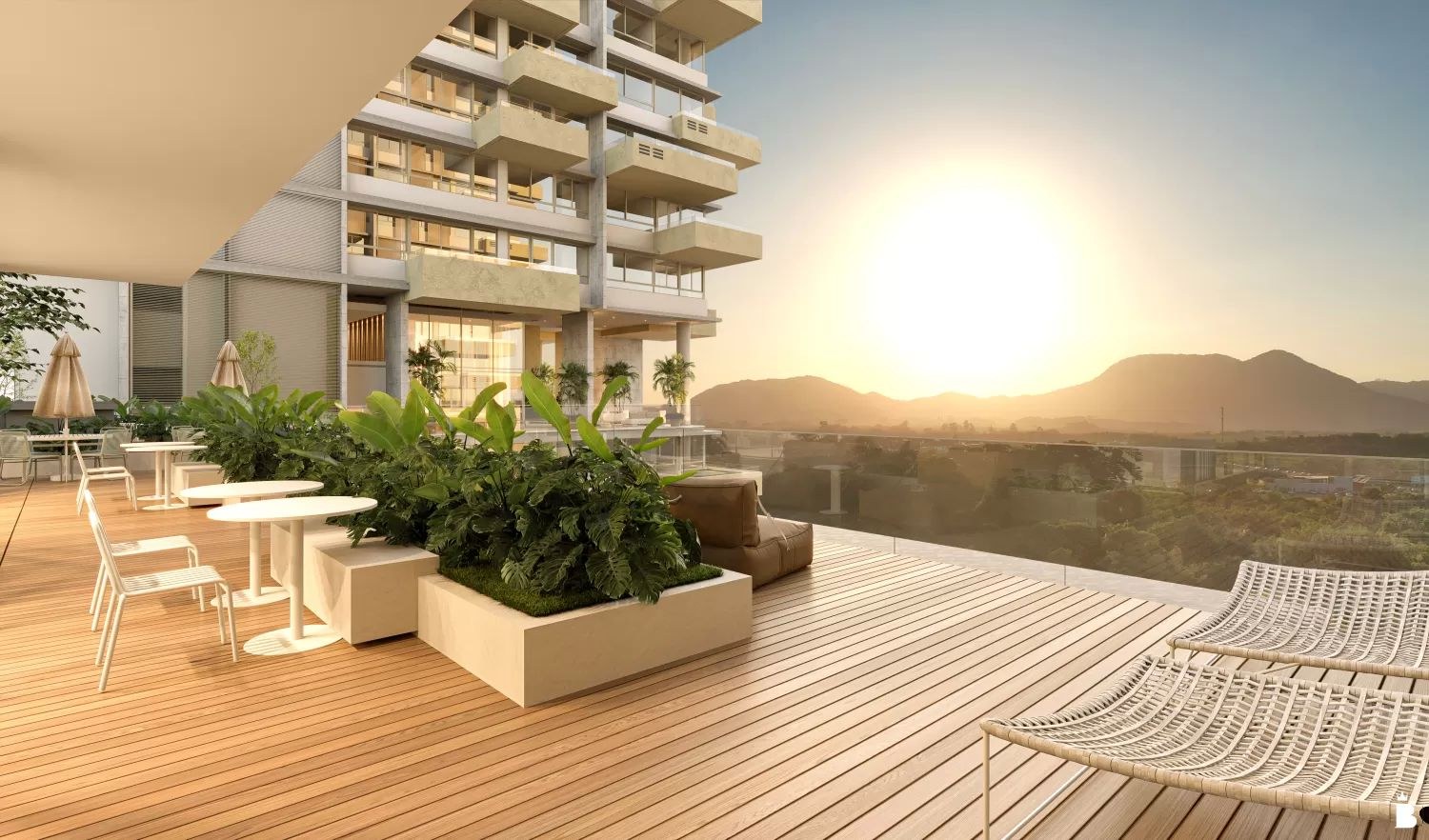 Vivapark Vitta 27 - Torre 2 — terraço com lounge, Vivapark Vokkan, Porto Belo SC Vivapark Vitta 27 - Torre 2 — terraço com lounge, Vivapark Vokkan, Porto Belo SC