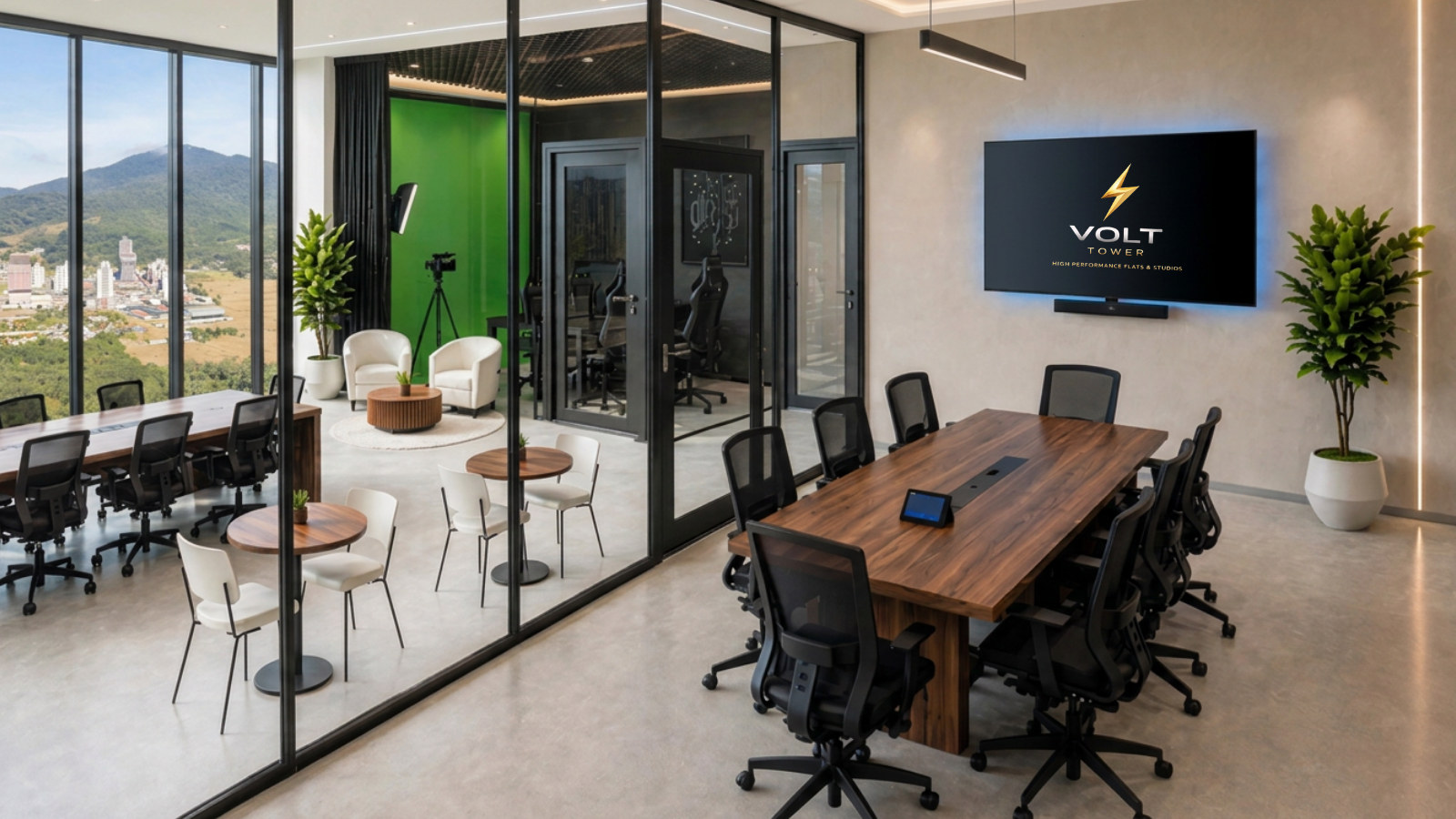 Volt Tower — coworking e sala de reunião, Mauser Construtora, Balneário Perequê, Porto Belo SC