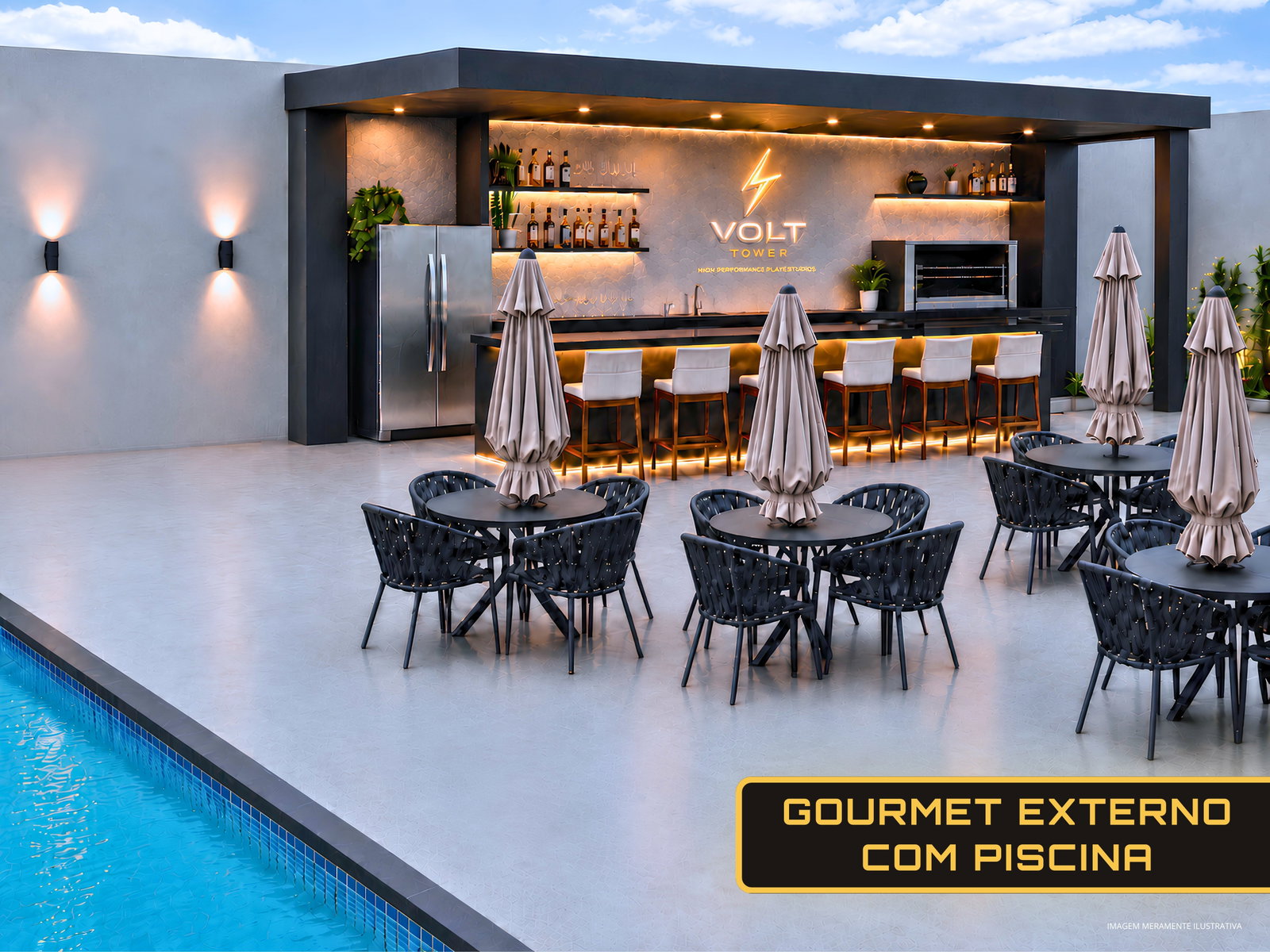 Volt Tower — espaco gourmet 2 em Porto Belo SC