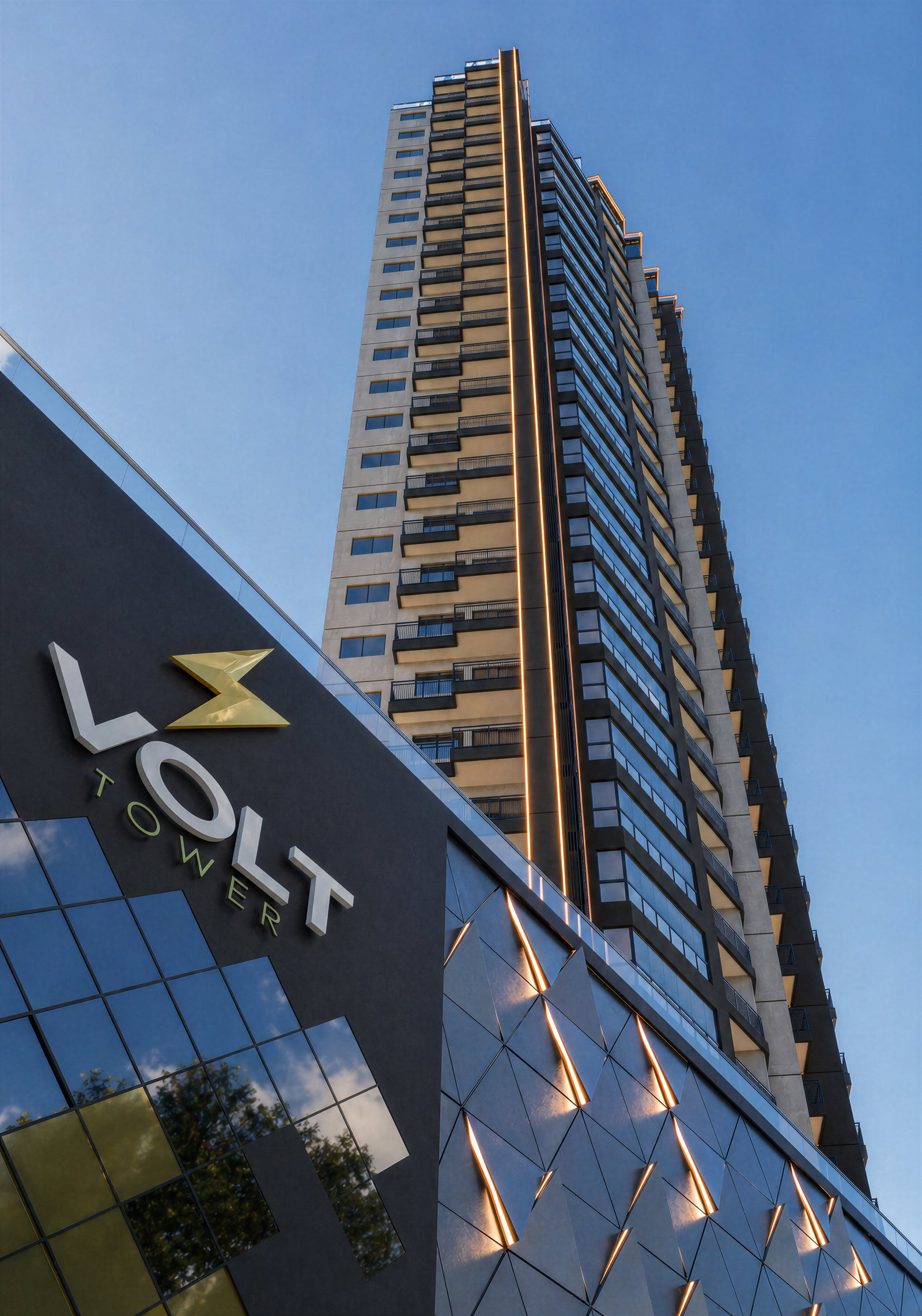Volt Tower — tower fachada 2 em Porto Belo SC