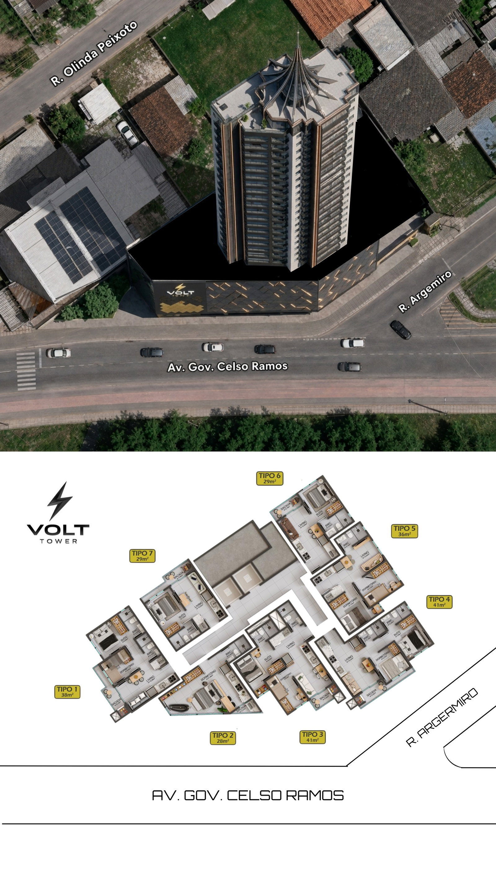 Volt Tower — volt tower vista em Porto Belo SC