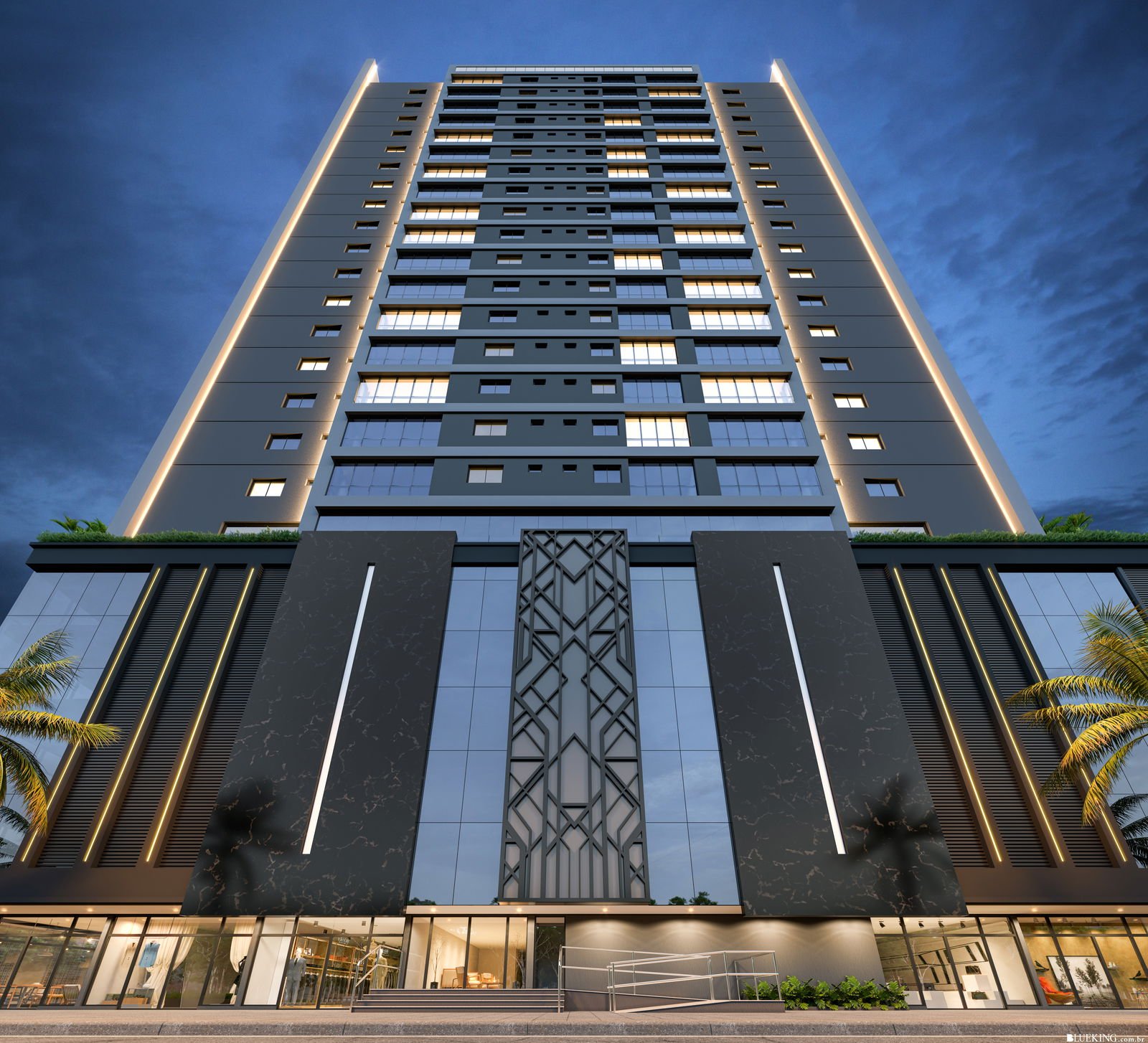 Vyllar Tower Residence — fachada e renders 1, Pereira Júnior, Balneário Perequê, Porto Belo SC Vyllar Tower Residence — fachada e renders 1, Pereira Júnior, Balneário Perequê, Porto Belo SC