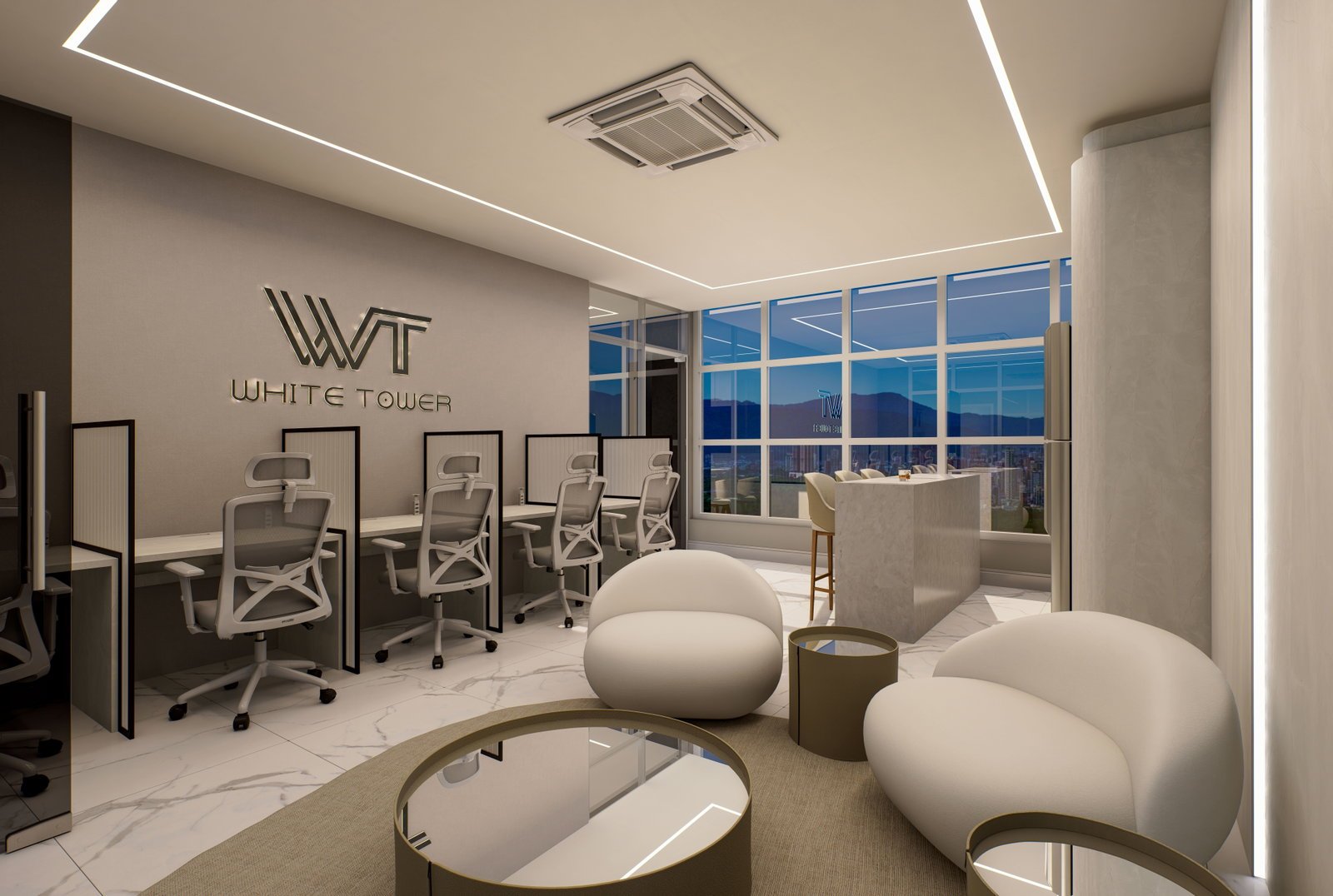 White Tower — coworking, LG Empreendimentos, Balneário Perequê, Porto Belo SC White Tower — coworking, LG Empreendimentos, Balneário Perequê, Porto Belo SC