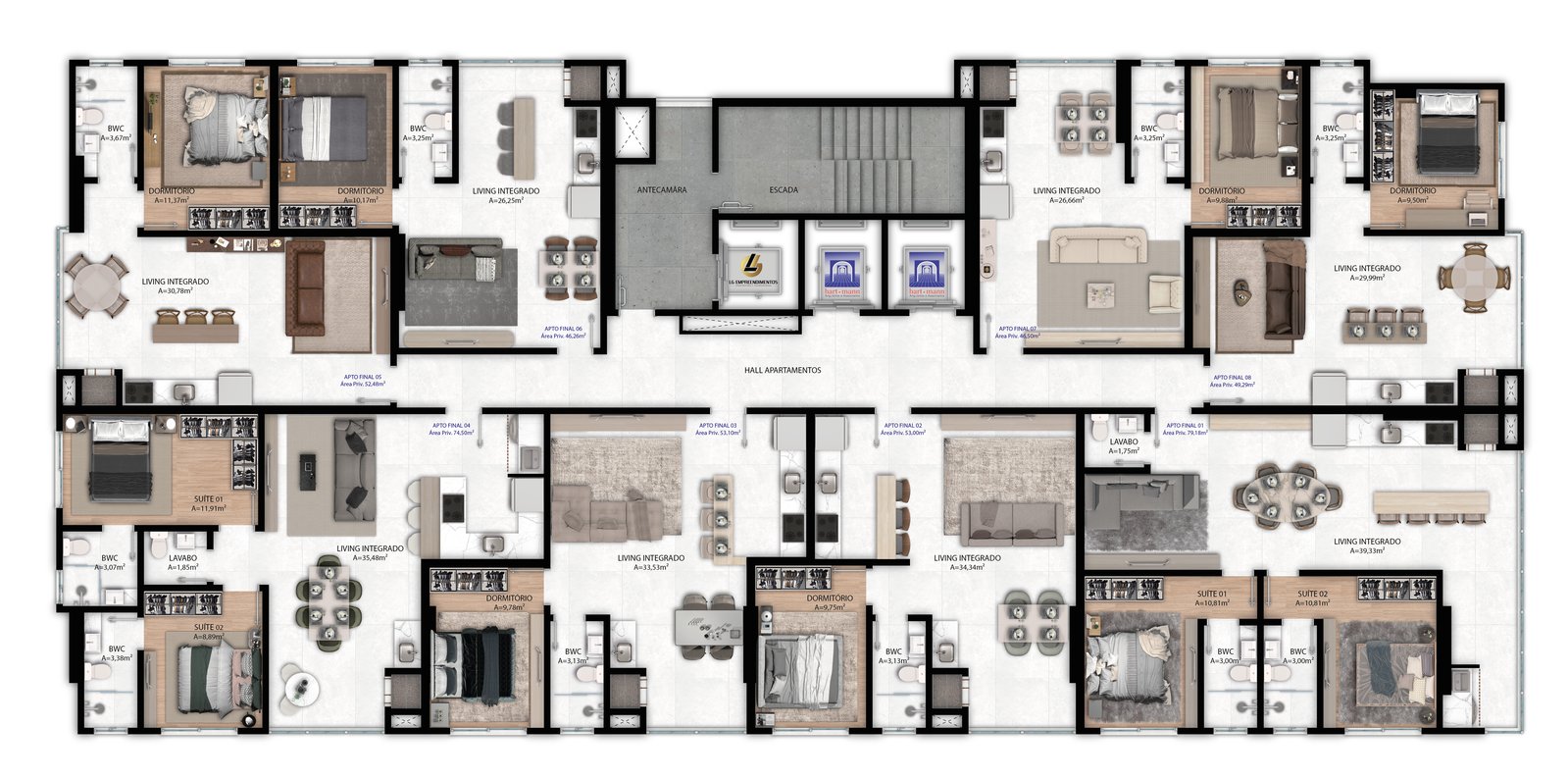 White Tower — tipo, LG Empreendimentos, Balneário Perequê, Porto Belo SC White Tower — tipo, LG Empreendimentos, Balneário Perequê, Porto Belo SC