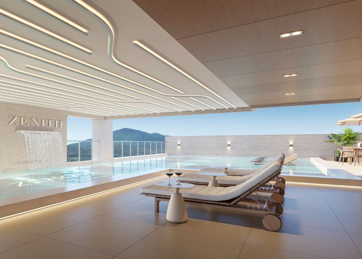 Zenith Tower — piscina do rooftop