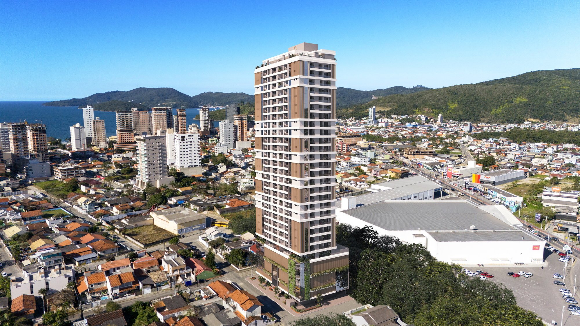 Alameda Perequê — fachada e renders 5, Odeza Empreendimentos, Balneário Perequê, Porto Belo SC Alameda Perequê — fachada e renders 5, Odeza Empreendimentos, Balneário Perequê, Porto Belo SC