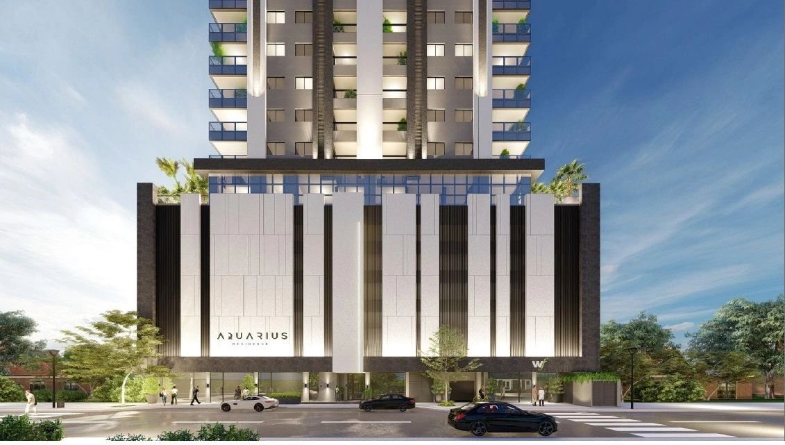 Aquarius Residence — fachada e renders 1, WF Construtora e Incorporadora, Balneário Perequê, Porto Belo SC Aquarius Residence — fachada e renders 1, WF Construtora e Incorporadora, Balneário Perequê, Porto Belo SC