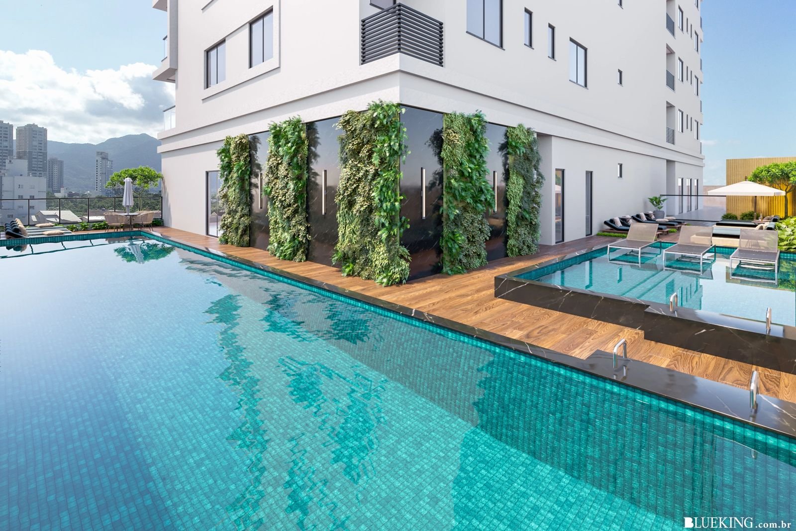 Aquarius Residence — fachada e renders 4, WF Construtora e Incorporadora, Balneário Perequê, Porto Belo SC Aquarius Residence — fachada e renders 4, WF Construtora e Incorporadora, Balneário Perequê, Porto Belo SC