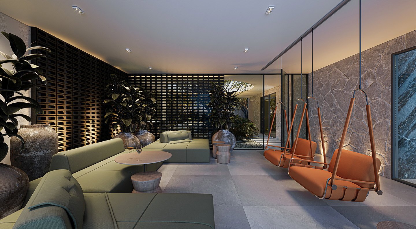 Arbor — fachada e renders 22, Cadore Incorporadora, Balneário Perequê, Porto Belo SC Arbor — fachada e renders 22, Cadore Incorporadora, Balneário Perequê, Porto Belo SC