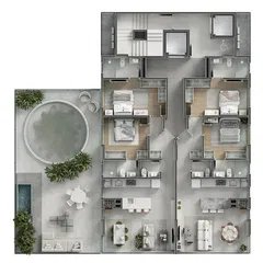 Arbor — planta e tipologias 6, Cadore Incorporadora, Balneário Perequê, Porto Belo SC Arbor — planta e tipologias 6, Cadore Incorporadora, Balneário Perequê, Porto Belo SC