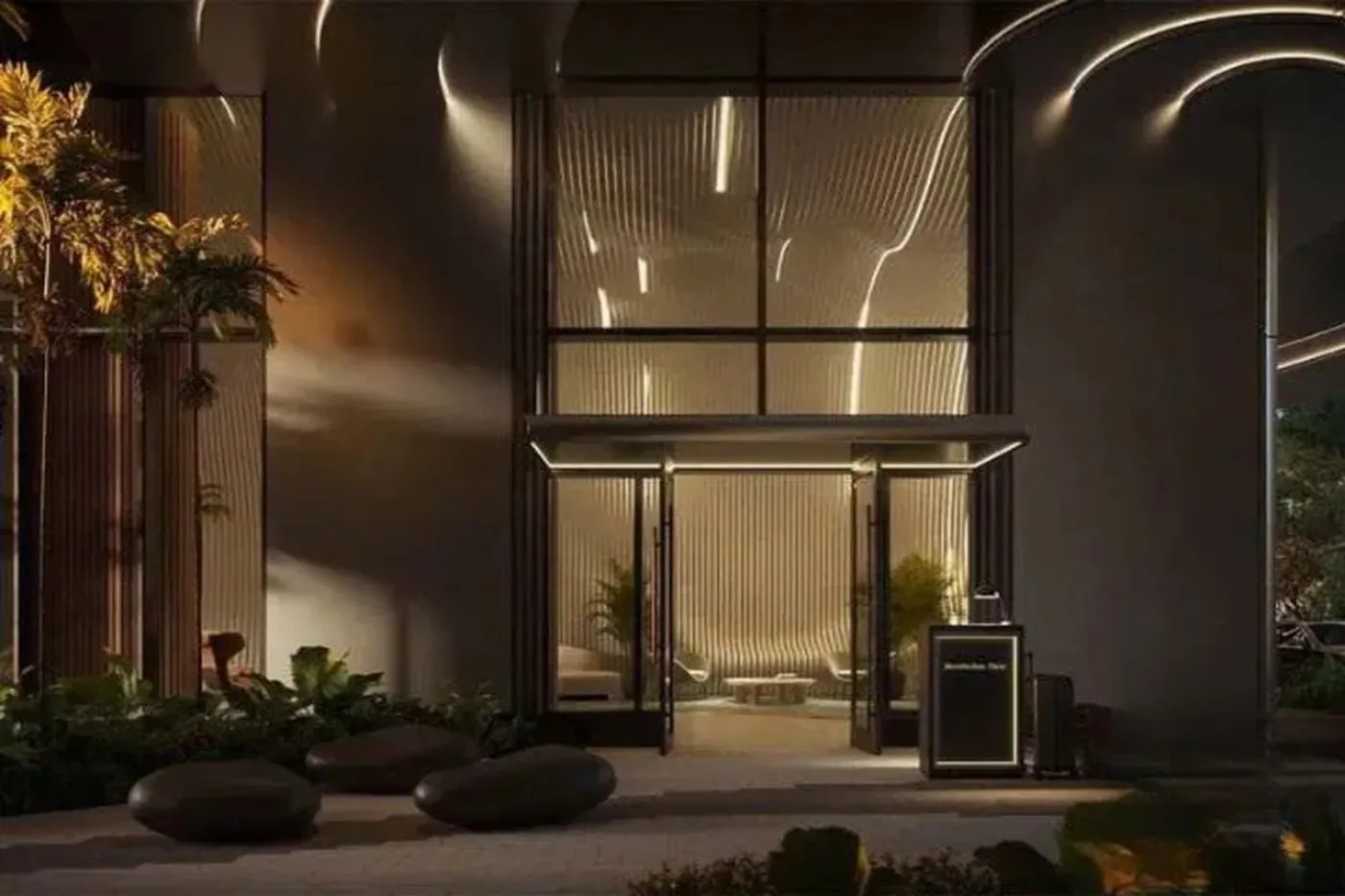 Binghatti Exclusive by PH — entrada e lobby do edifício, PH Empreendimentos, Balneário Perequê, Porto Belo SC