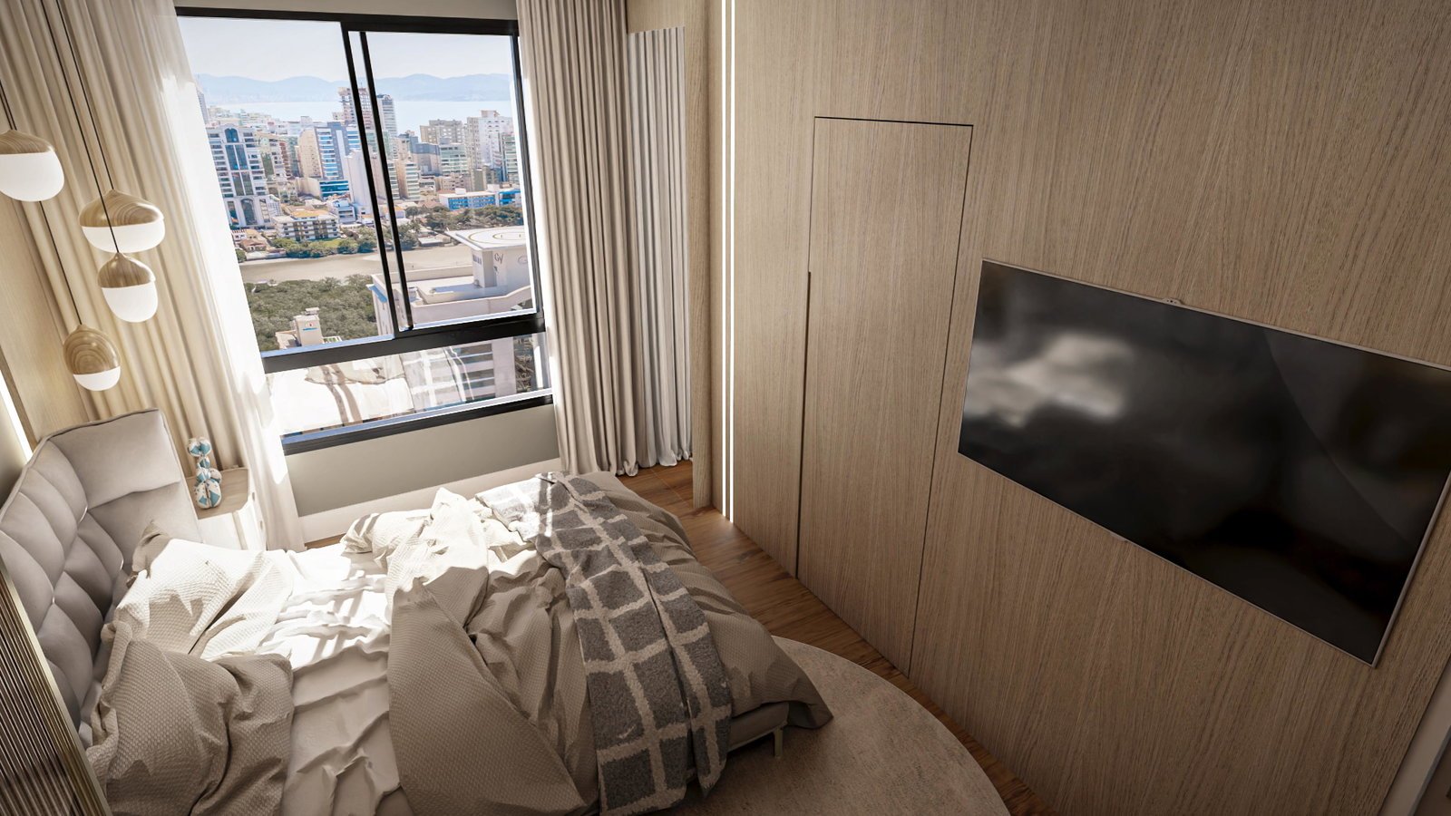 Bless Tower Residence — fachada e renders 16, A+ Empreendimentos, Balneário Perequê, Porto Belo SC Bless Tower Residence — fachada e renders 16, A+ Empreendimentos, Balneário Perequê, Porto Belo SC