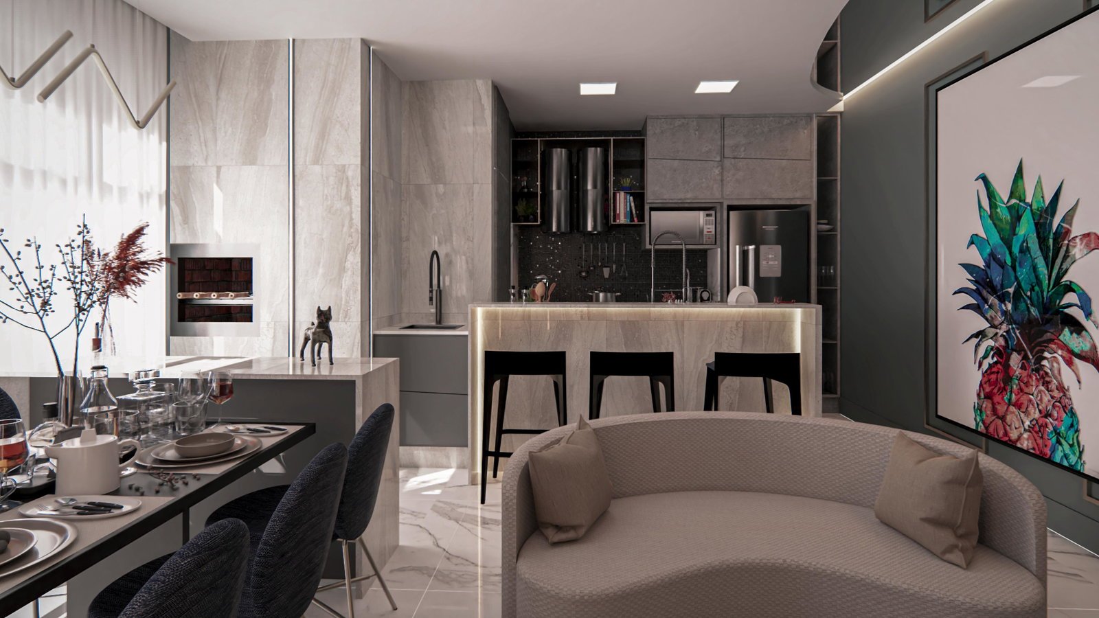 Bless Tower Residence — fachada e renders 23, A+ Empreendimentos, Balneário Perequê, Porto Belo SC Bless Tower Residence — fachada e renders 23, A+ Empreendimentos, Balneário Perequê, Porto Belo SC