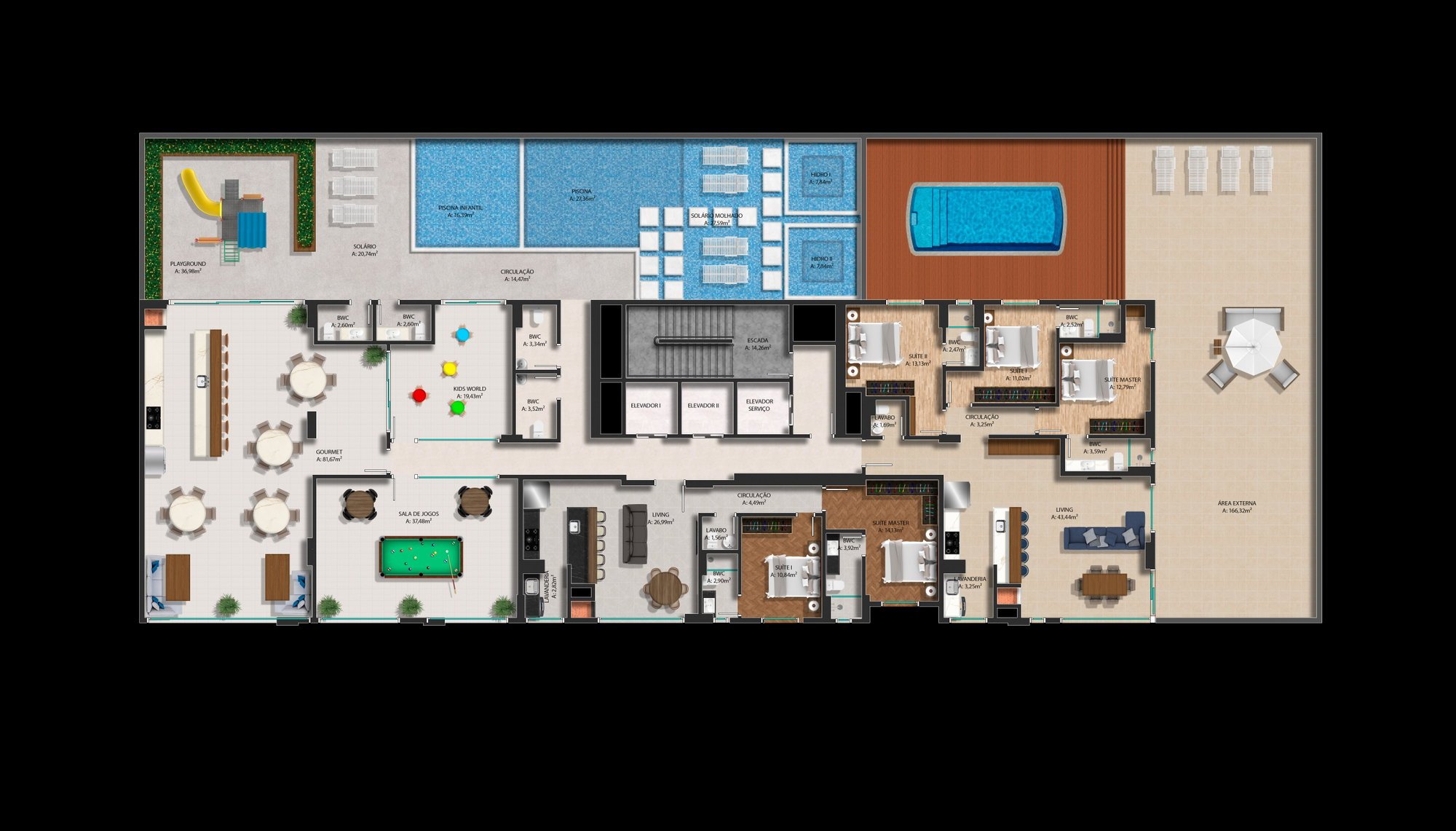 Bless Tower Residence — planta e tipologias 1, A+ Empreendimentos, Balneário Perequê, Porto Belo SC Bless Tower Residence — planta e tipologias 1, A+ Empreendimentos, Balneário Perequê, Porto Belo SC