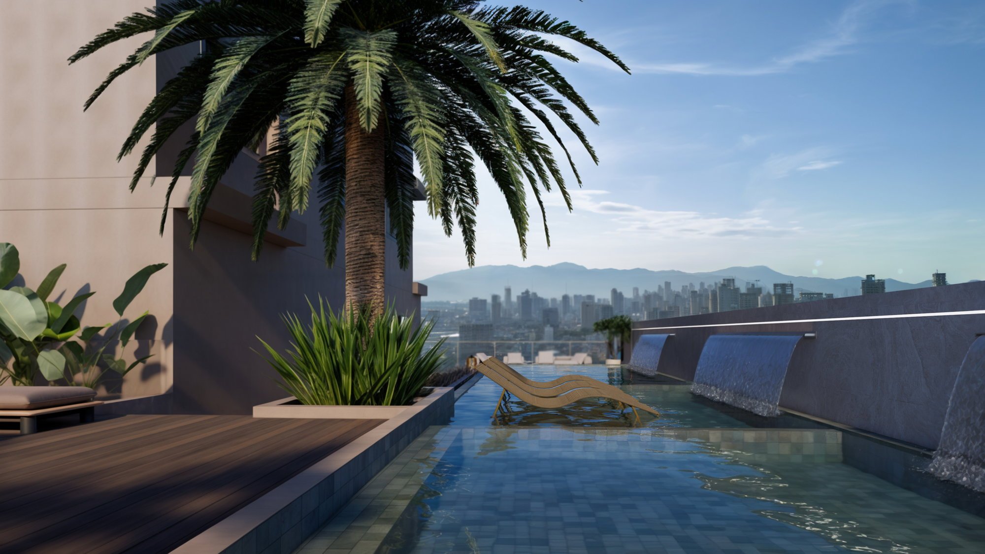 Cairo Tower — fachada e renders 3, AR Incorporadora, Vila Nova, Porto Belo SC Cairo Tower — fachada e renders 3, AR Incorporadora, Vila Nova, Porto Belo SC