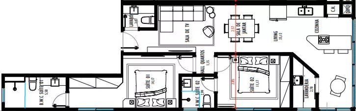 Catena Residence — fachada e renders 3, C.Kock, Porto Belo SC
