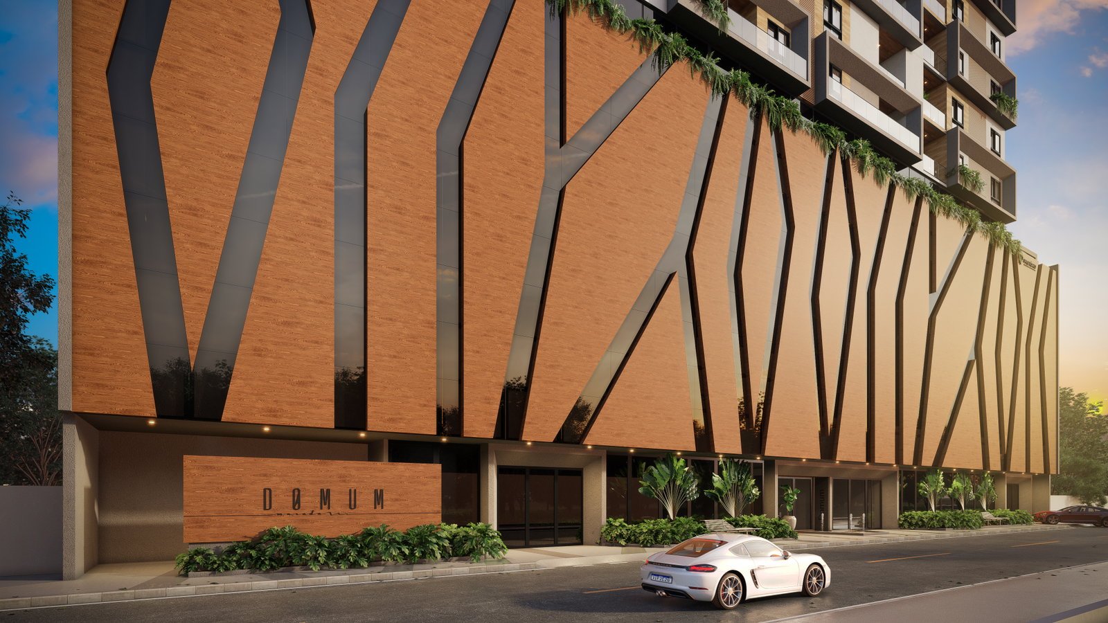 Domum — fachada e renders 3, Pastorio Construtora, Balneário Perequê, Porto Belo SC Domum — fachada e renders 3, Pastorio Construtora, Balneário Perequê, Porto Belo SC