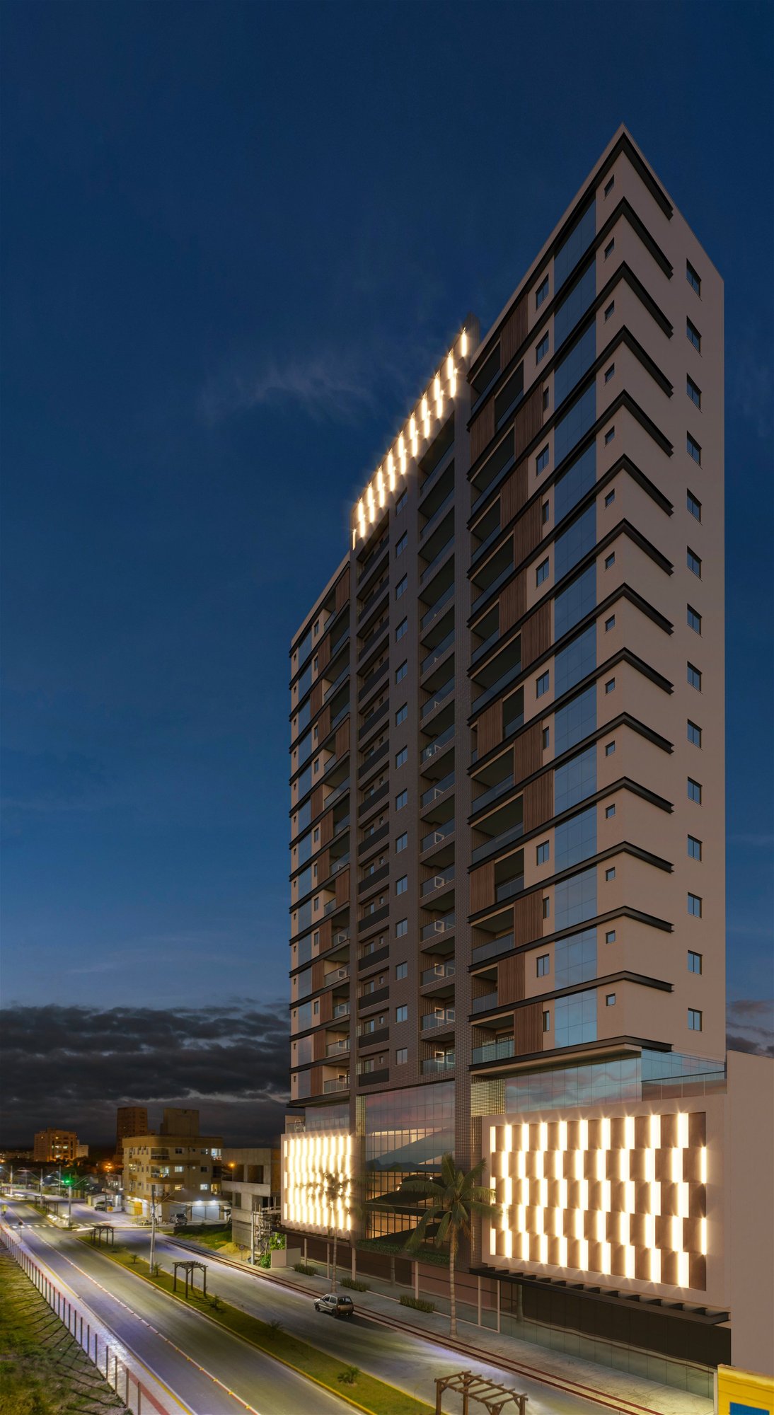 Don Donato — fachada, Pastório Construtora, Balneário Perequê, Porto Belo SC