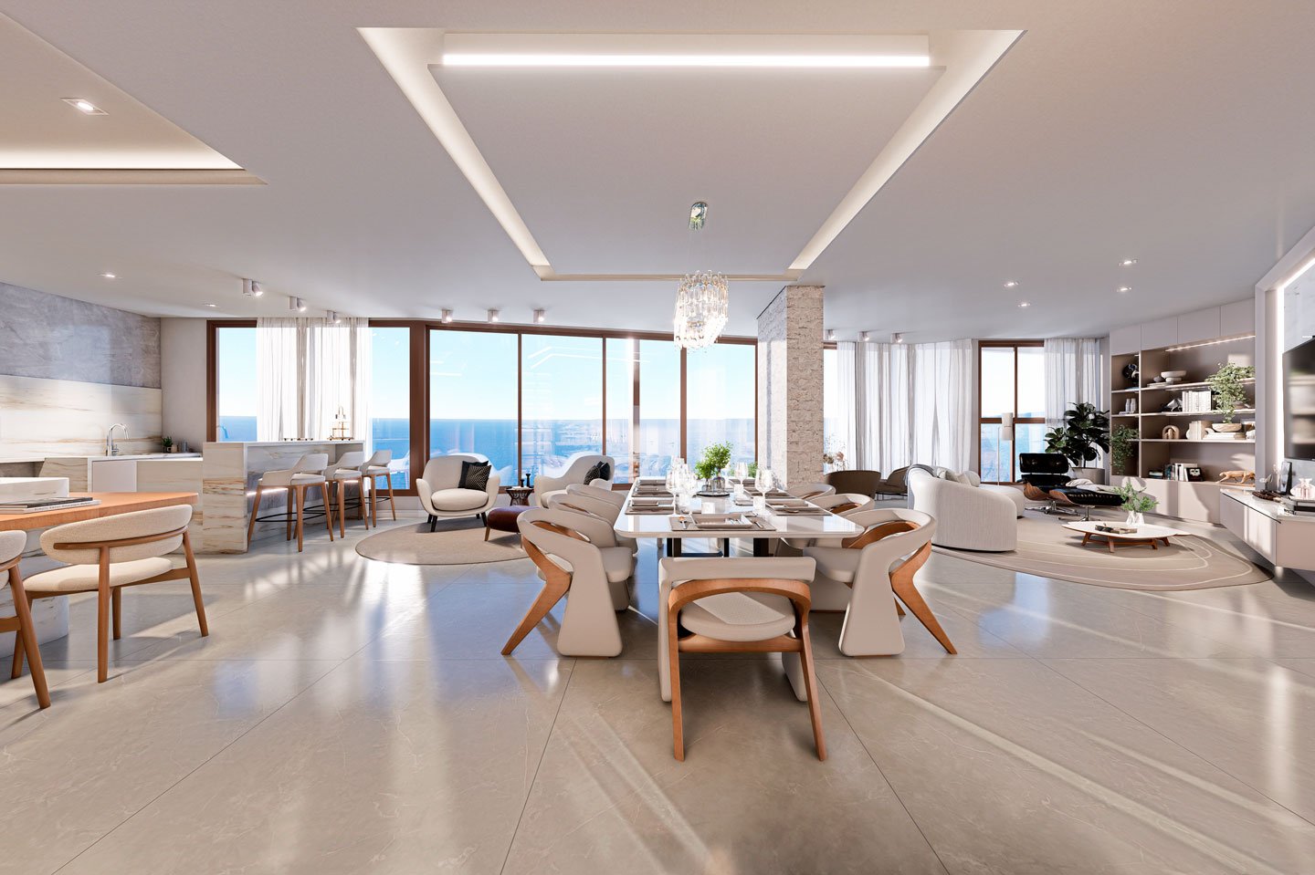 DU CAP FERRAT — fachada e renders 16, Reskatrin Empreendimentos, Balneário Perequê, Porto Belo SC