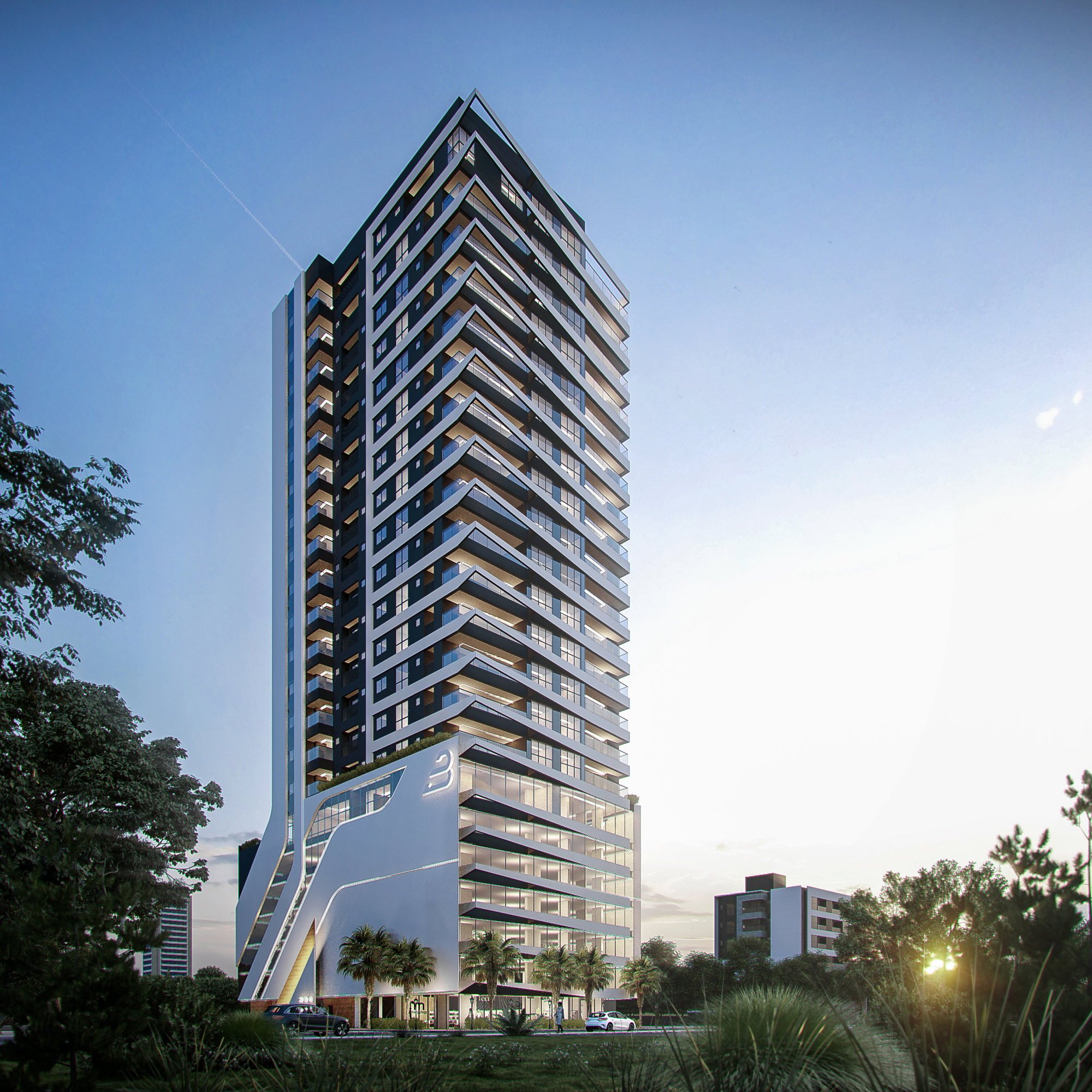 Hudson Park — fachada e renders 4, BRASA Empreendimentos Imobiliários, Balneário Perequê, Porto Belo SC Hudson Park — fachada e renders 4, BRASA Empreendimentos Imobiliários, Balneário Perequê, Porto Belo SC