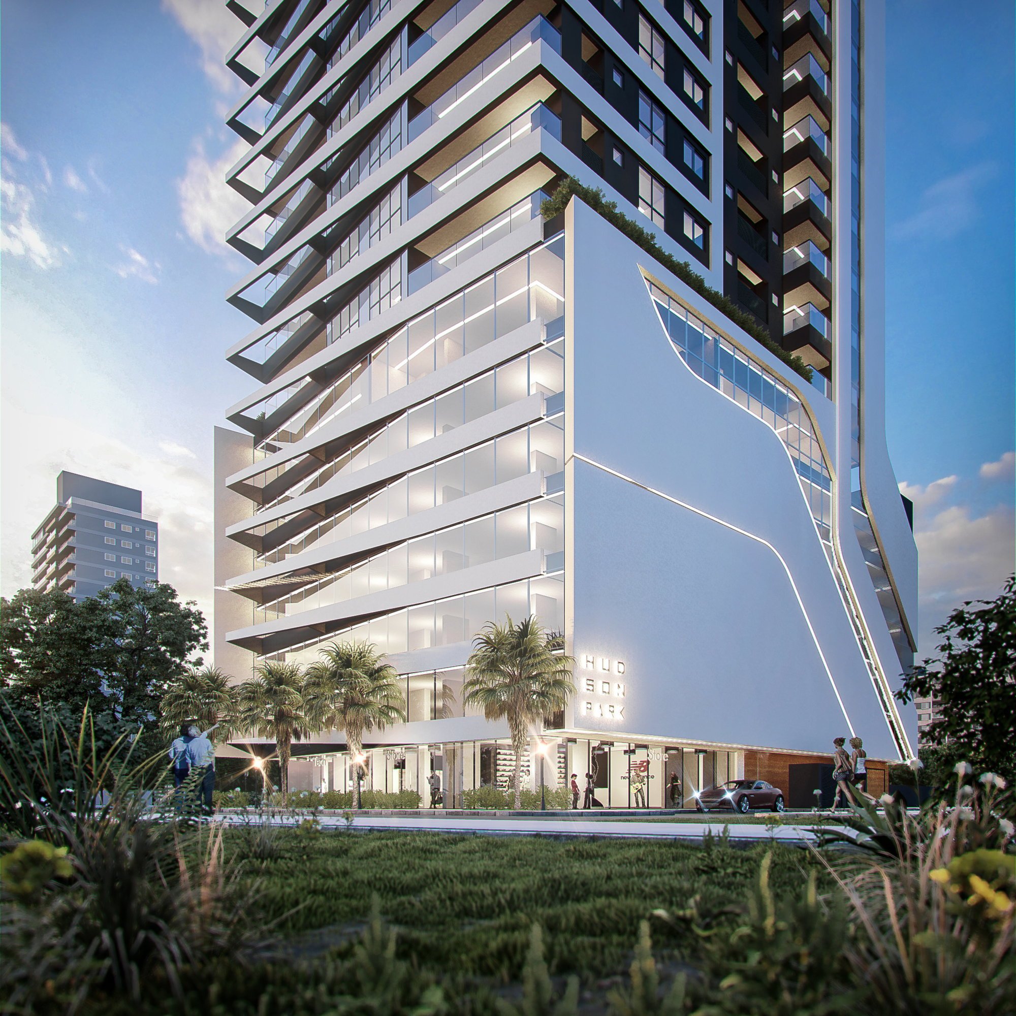Hudson Park — fachada e renders 7, BRASA Empreendimentos Imobiliários, Balneário Perequê, Porto Belo SC Hudson Park — fachada e renders 7, BRASA Empreendimentos Imobiliários, Balneário Perequê, Porto Belo SC