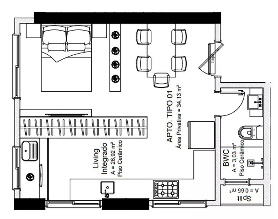 Kansas City Residence — fachada e renders 11, Fascon, Balneário Perequê, Porto Belo SC