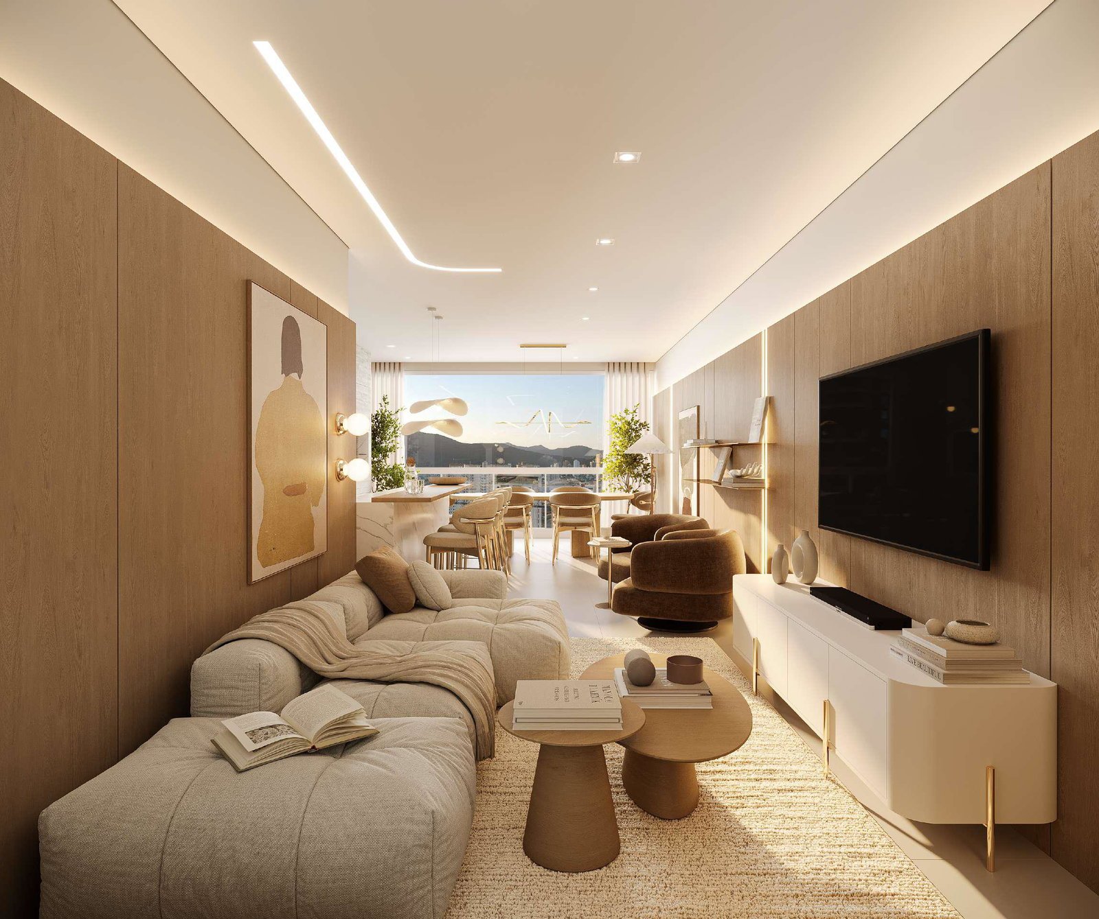 Luz de Valéria — fachada e renders 13, Sul Construtora, Jardim Dourado, Porto Belo SC