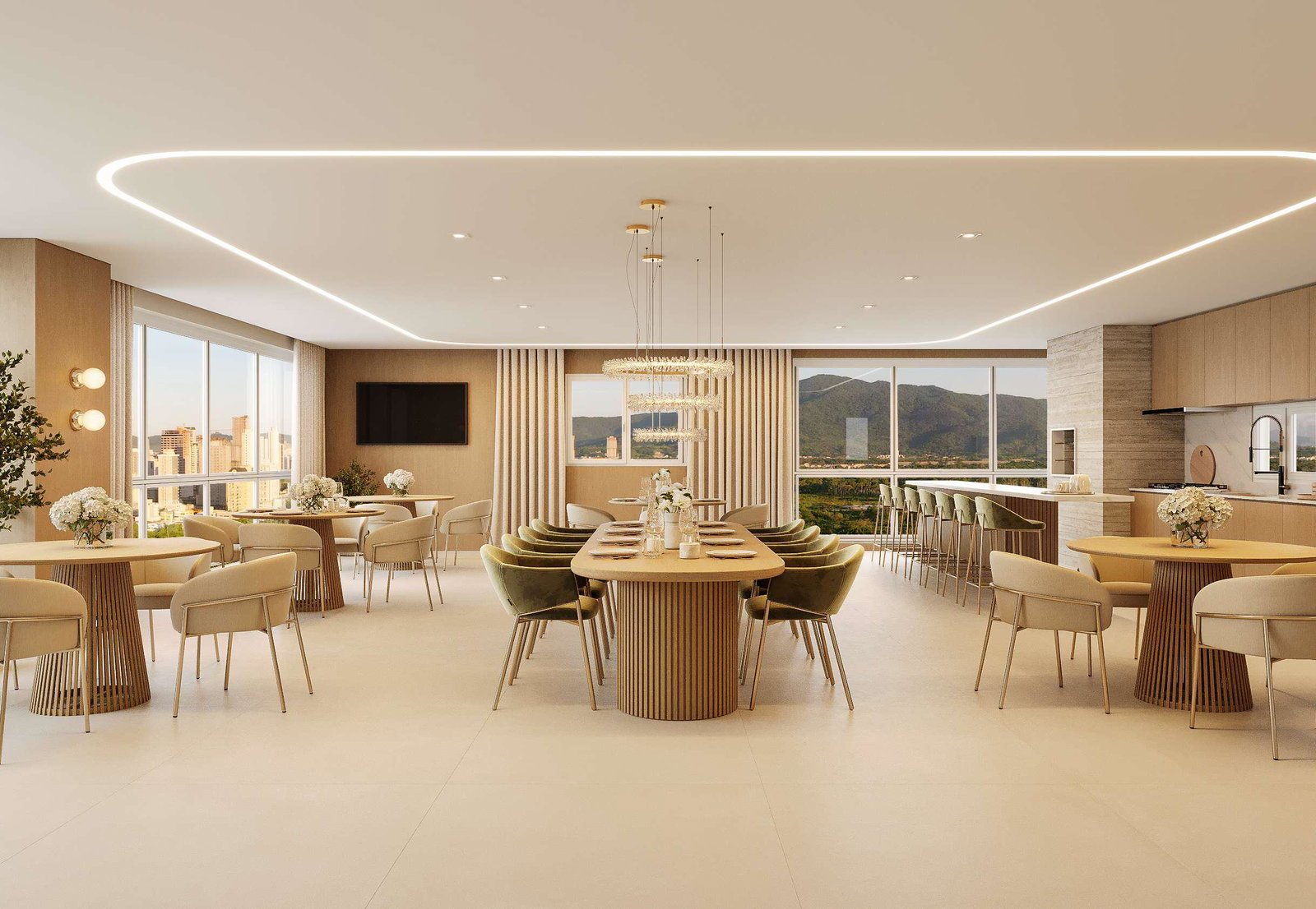 Luz de Valéria — fachada e renders 16, Sul Construtora, Jardim Dourado, Porto Belo SC
