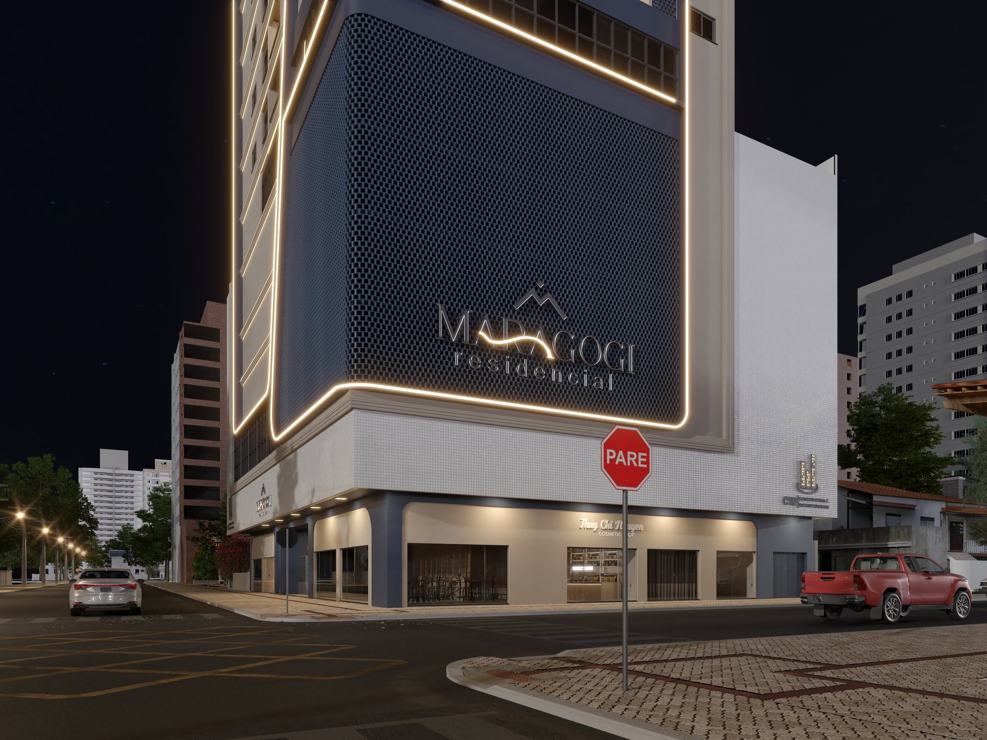 Maragogi Residencial — fachada e renders 21, CW Construtora e Incorporadora, Balneário Perequê, Porto Belo SC Maragogi Residencial — fachada e renders 21, CW Construtora e Incorporadora, Balneário Perequê, Porto Belo SC