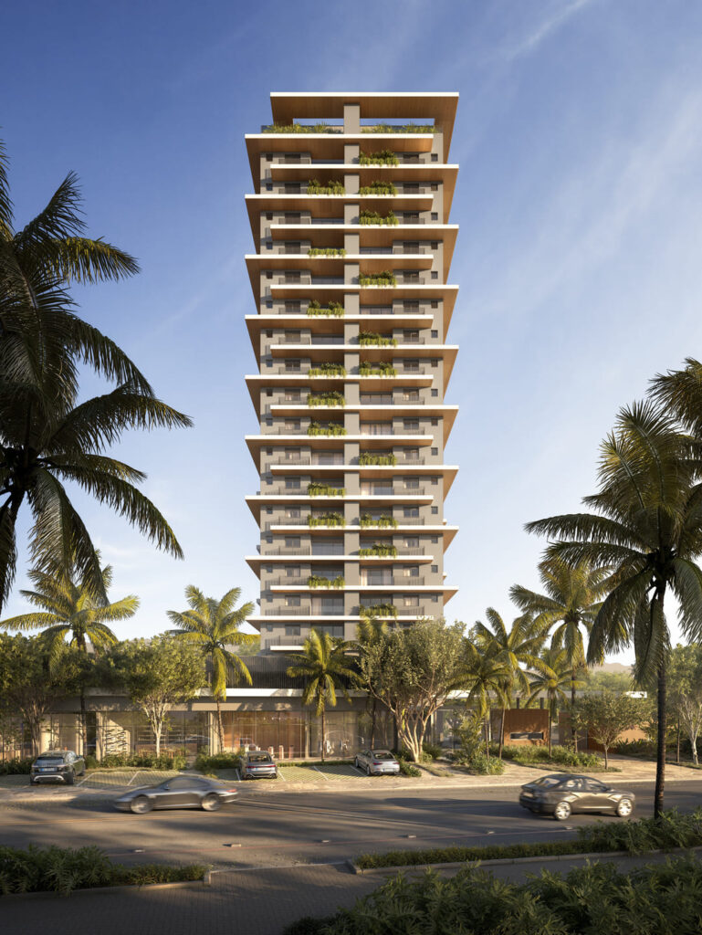 Maris Residencial Clube — fachada, A6 Incorporadora, Balneário Perequê, Porto Belo SC