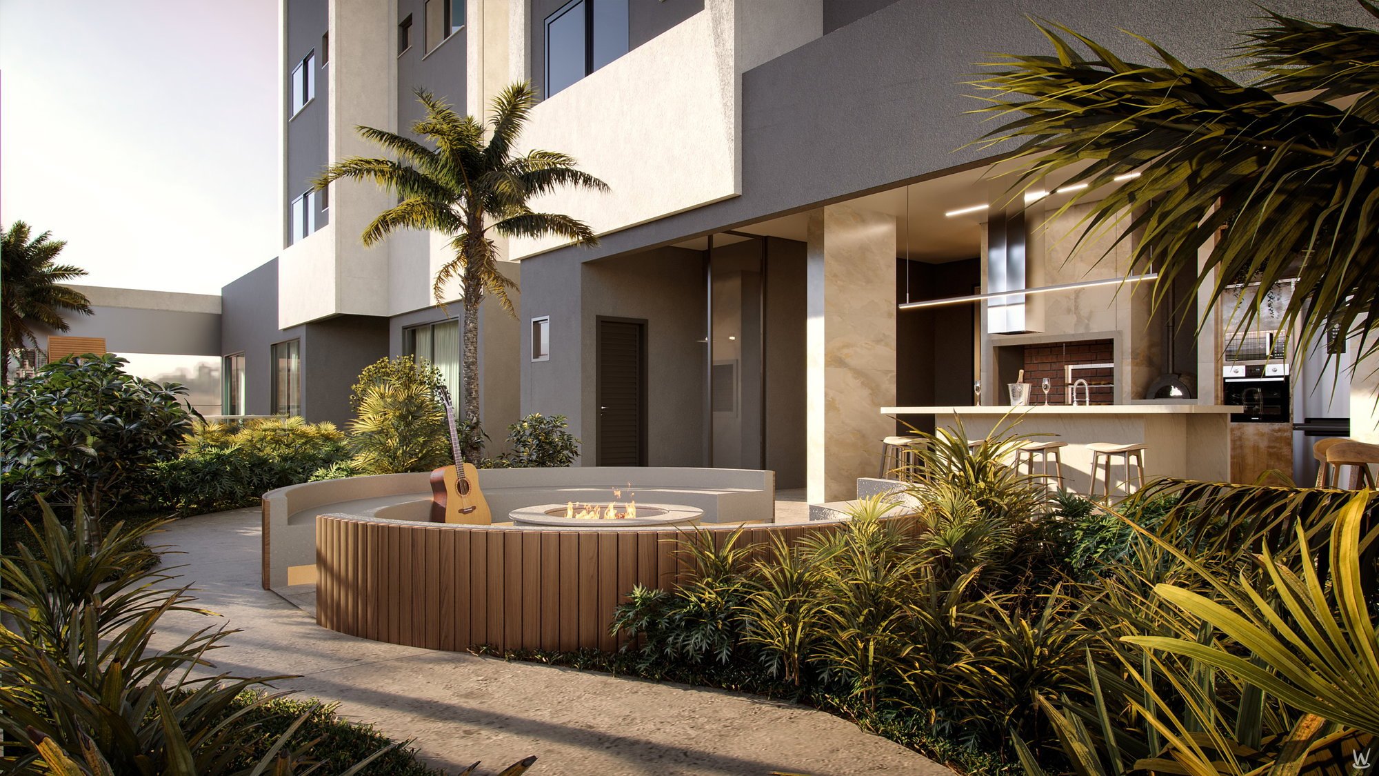 Nilo — fachada e renders 3, BRASA Empreendimentos Imobiliários, Balneário Perequê, Porto Belo SC Nilo — fachada e renders 3, BRASA Empreendimentos Imobiliários, Balneário Perequê, Porto Belo SC