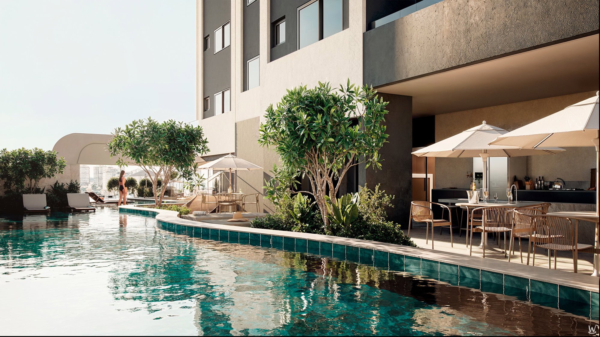 Nilo — fachada e renders 5, BRASA Empreendimentos Imobiliários, Balneário Perequê, Porto Belo SC Nilo — fachada e renders 5, BRASA Empreendimentos Imobiliários, Balneário Perequê, Porto Belo SC