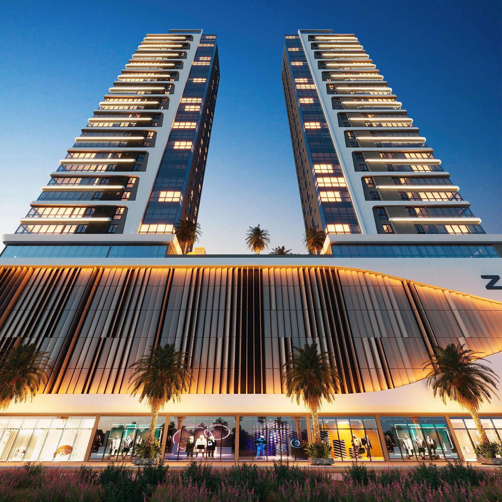 Ocean Avenue Towers — fachada, ZIG Empreendimentos, Balneário Perequê, Porto Belo SC