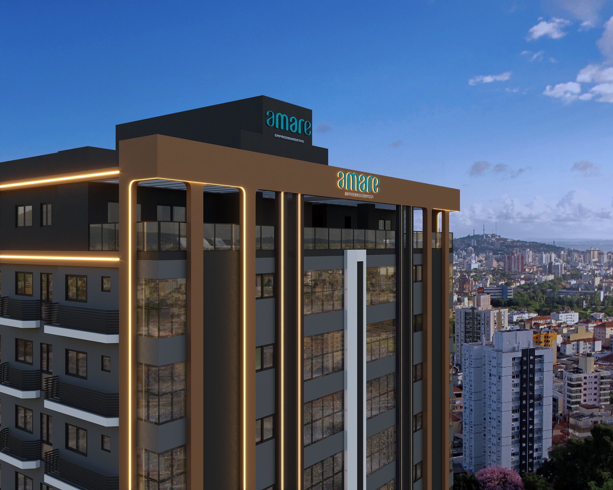 Orygem — fachada e renders 10, Amare Empreendimentos, Balneário Perequê, Porto Belo SC Orygem — fachada e renders 10, Amare Empreendimentos, Balneário Perequê, Porto Belo SC