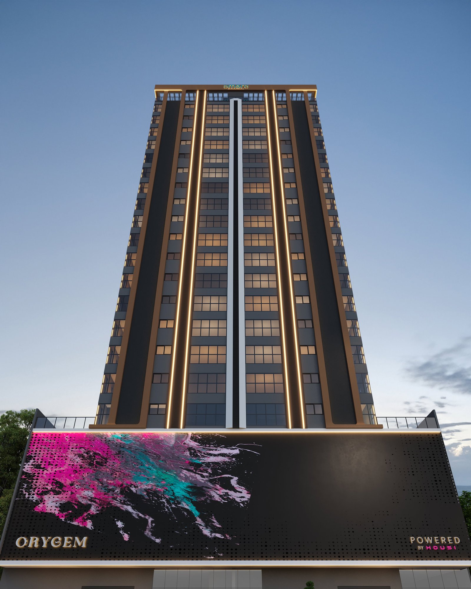 Orygem — fachada e renders 14, Amare Empreendimentos, Balneário Perequê, Porto Belo SC Orygem — fachada e renders 14, Amare Empreendimentos, Balneário Perequê, Porto Belo SC