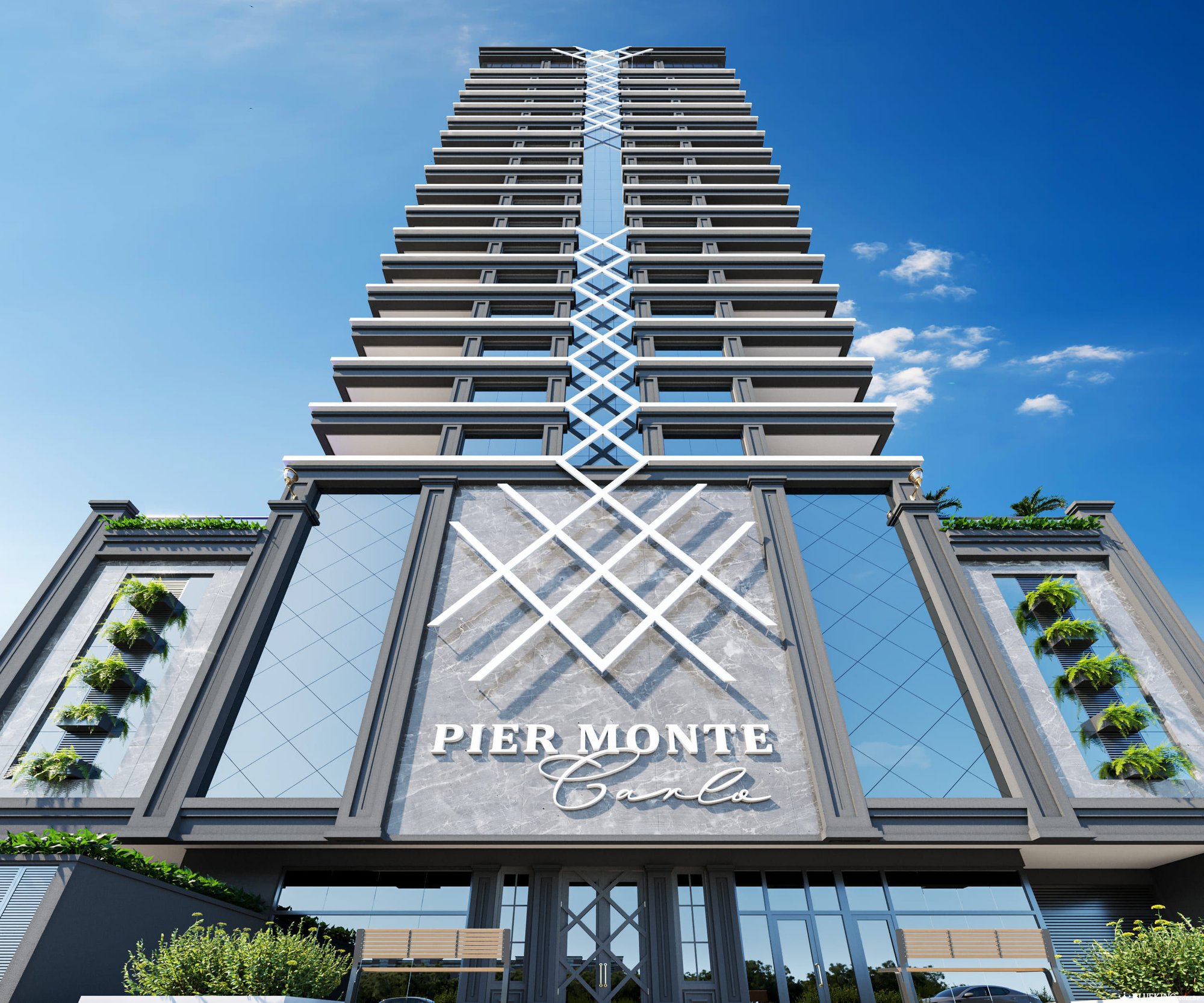 Pier Monte Carlo — fachada e renders 4, STV Construções, Balneário Perequê, Porto Belo SC