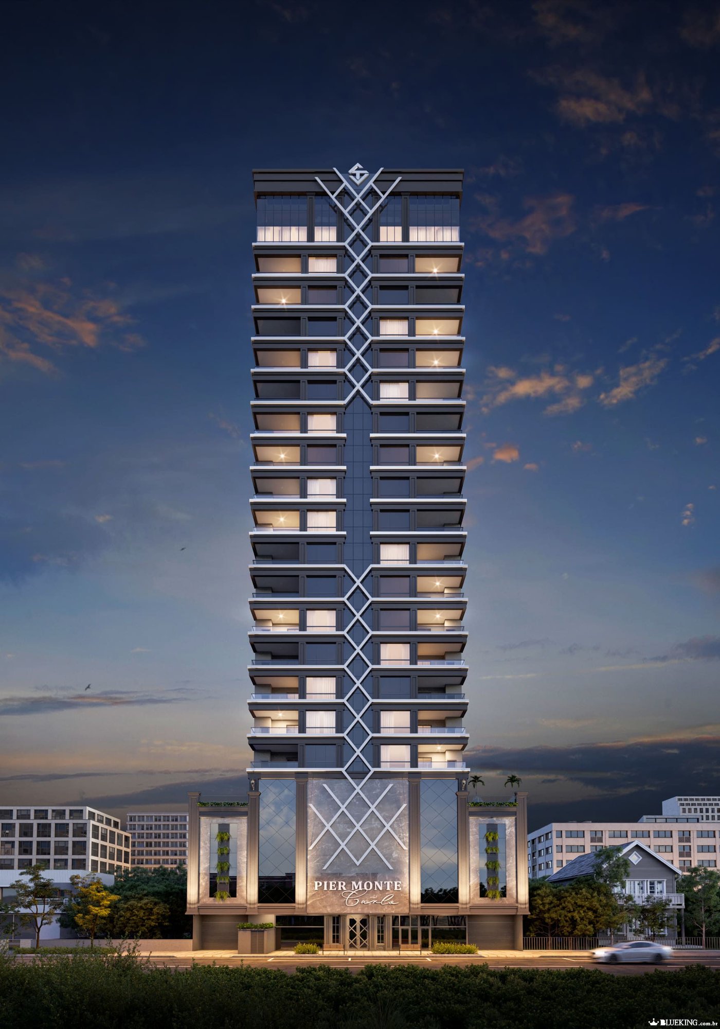 Pier Monte Carlo — fachada e renders 6, STV Construções, Balneário Perequê, Porto Belo SC
