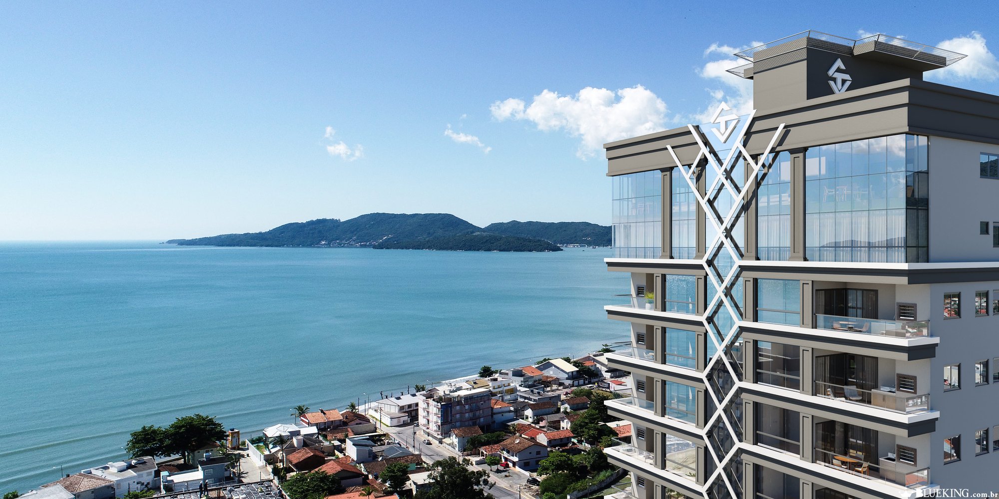 Pier Monte Carlo — fachada e renders 7, STV Construções, Balneário Perequê, Porto Belo SC