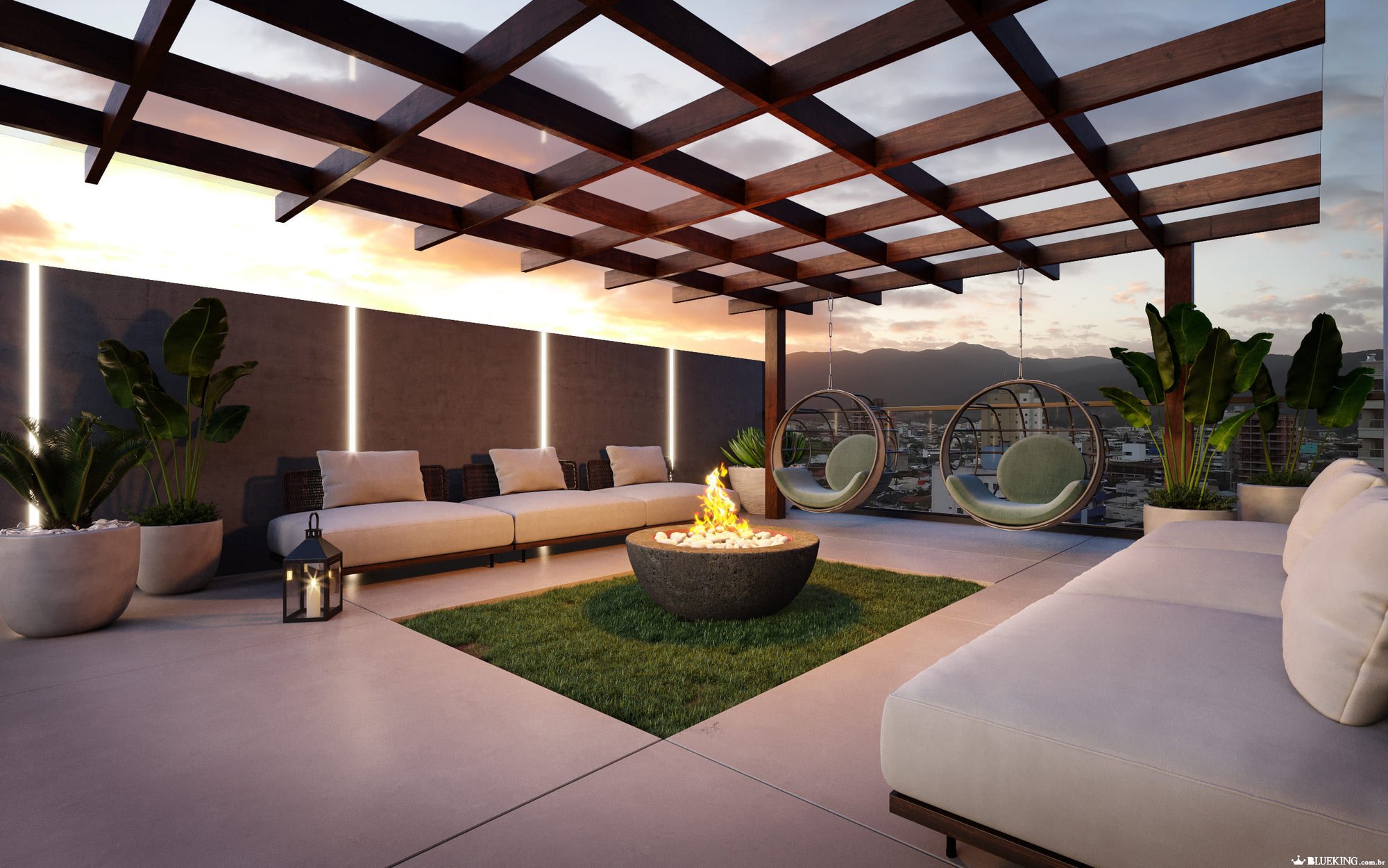 Pier Monte Carlo — fachada e renders 14, STV Construções, Balneário Perequê, Porto Belo SC