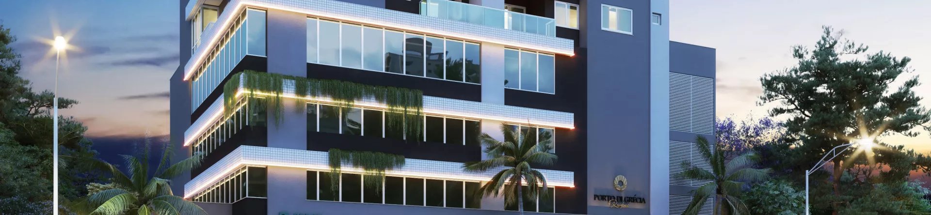 Porto Di Grécia — fachada e renders 1, Burini Empreendimentos, Porto Belo SC