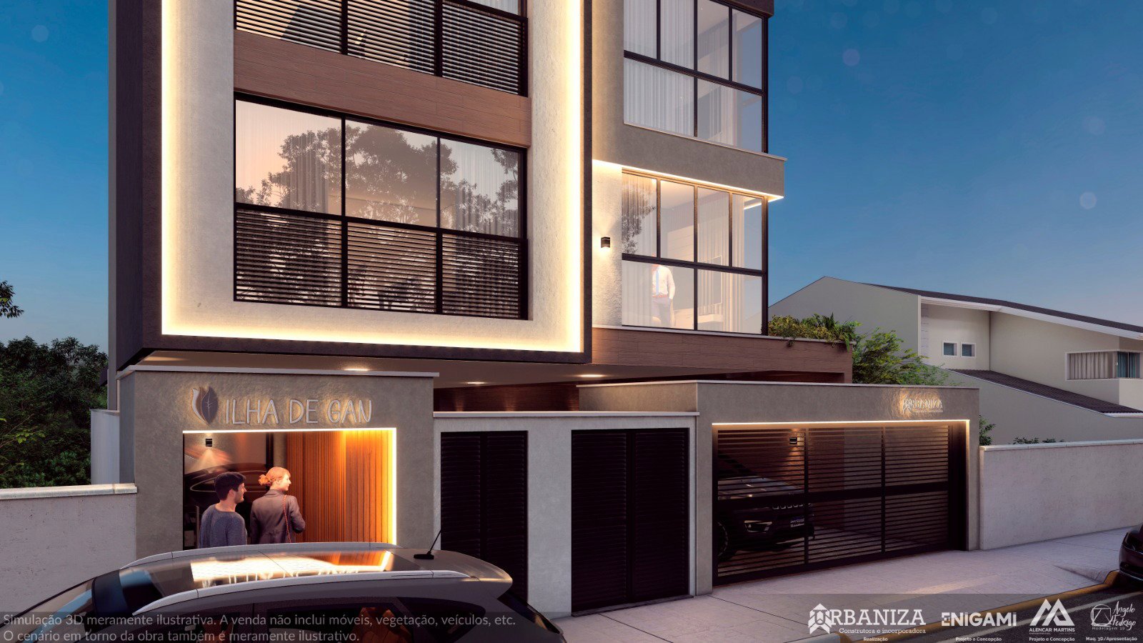 Residencial Ilha de Gan — fachada e renders 4, Urbaniza Construtora e Incorporadora, Jardim Dourado, Porto Belo SC Residencial Ilha de Gan — fachada e renders 4, Urbaniza Construtora e Incorporadora, Jardim Dourado, Porto Belo SC