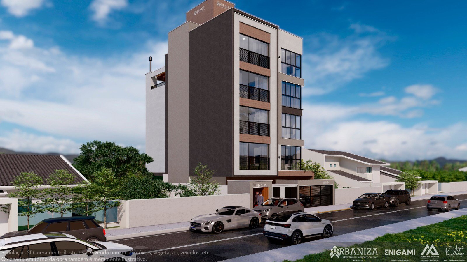Residencial Ilha de Gan — fachada e renders 5, Urbaniza Construtora e Incorporadora, Jardim Dourado, Porto Belo SC Residencial Ilha de Gan — fachada e renders 5, Urbaniza Construtora e Incorporadora, Jardim Dourado, Porto Belo SC