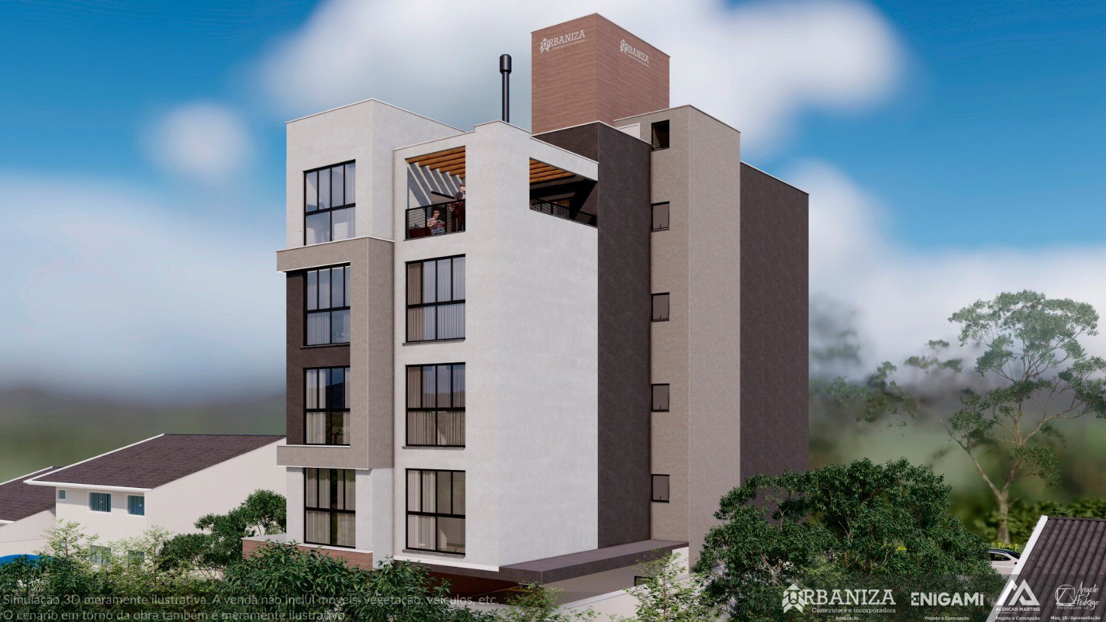 Residencial Ilha de Gan — fachada e renders 7, Urbaniza Construtora e Incorporadora, Jardim Dourado, Porto Belo SC Residencial Ilha de Gan — fachada e renders 7, Urbaniza Construtora e Incorporadora, Jardim Dourado, Porto Belo SC