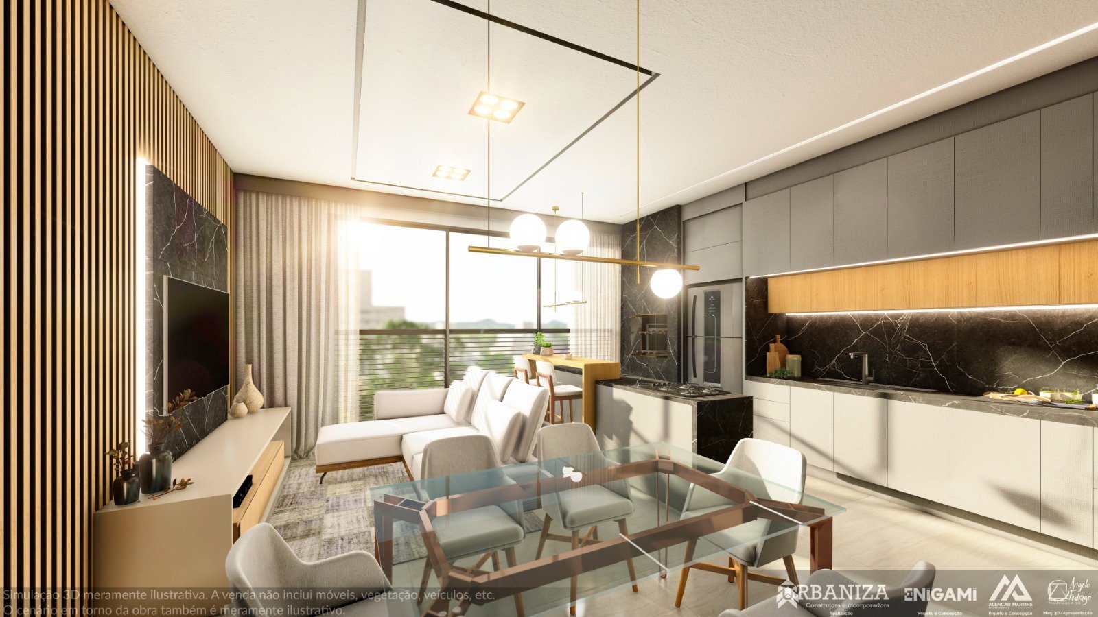 Residencial Ilha de Gan — fachada e renders 8, Urbaniza Construtora e Incorporadora, Jardim Dourado, Porto Belo SC Residencial Ilha de Gan — fachada e renders 8, Urbaniza Construtora e Incorporadora, Jardim Dourado, Porto Belo SC