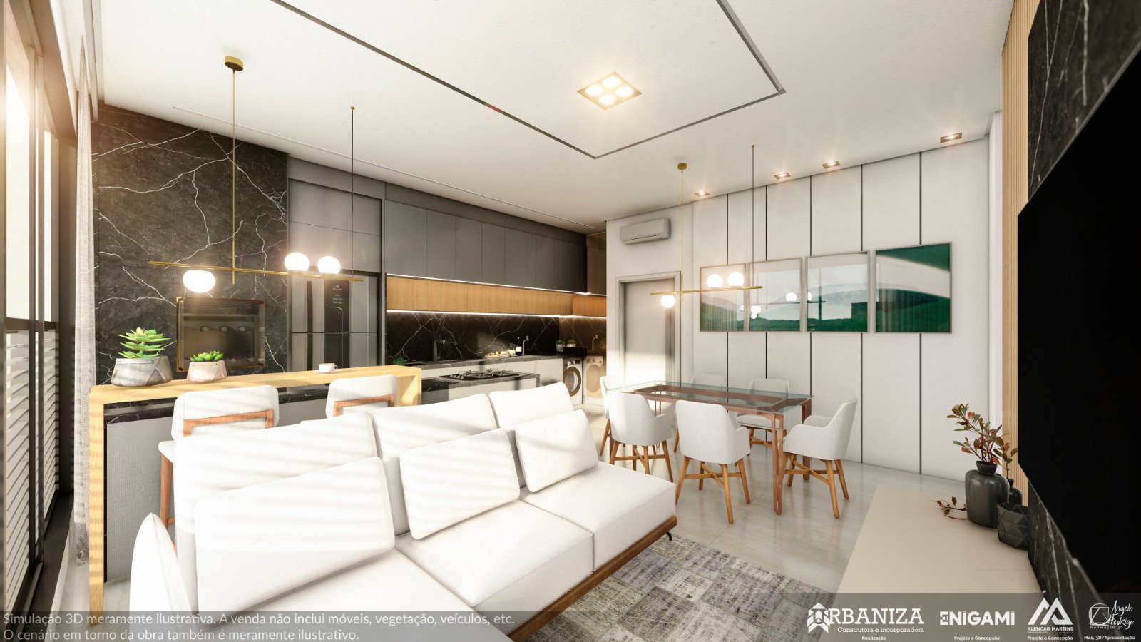 Residencial Ilha de Gan — fachada e renders 9, Urbaniza Construtora e Incorporadora, Jardim Dourado, Porto Belo SC Residencial Ilha de Gan — fachada e renders 9, Urbaniza Construtora e Incorporadora, Jardim Dourado, Porto Belo SC
