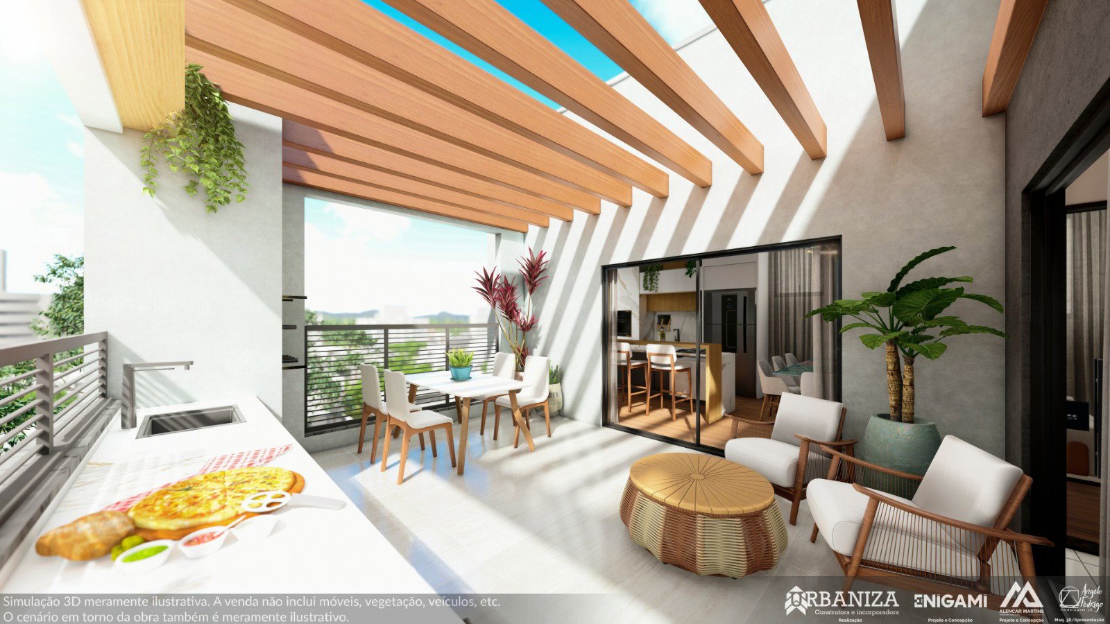 Residencial Ilha de Gan — fachada e renders 14, Urbaniza Construtora e Incorporadora, Jardim Dourado, Porto Belo SC Residencial Ilha de Gan — fachada e renders 14, Urbaniza Construtora e Incorporadora, Jardim Dourado, Porto Belo SC