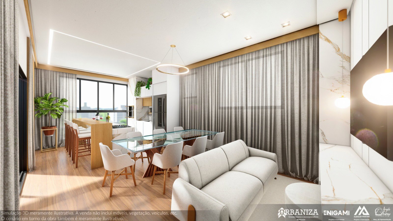 Residencial Ilha de Gan — fachada e renders 15, Urbaniza Construtora e Incorporadora, Jardim Dourado, Porto Belo SC Residencial Ilha de Gan — fachada e renders 15, Urbaniza Construtora e Incorporadora, Jardim Dourado, Porto Belo SC