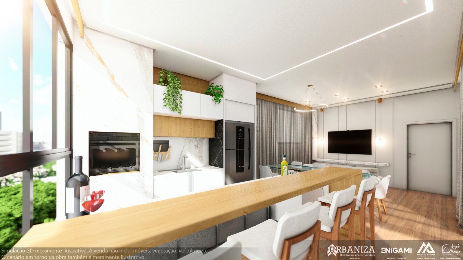 Residencial Ilha de Gan — fachada e renders 17, Urbaniza Construtora e Incorporadora, Jardim Dourado, Porto Belo SC Residencial Ilha de Gan — fachada e renders 17, Urbaniza Construtora e Incorporadora, Jardim Dourado, Porto Belo SC