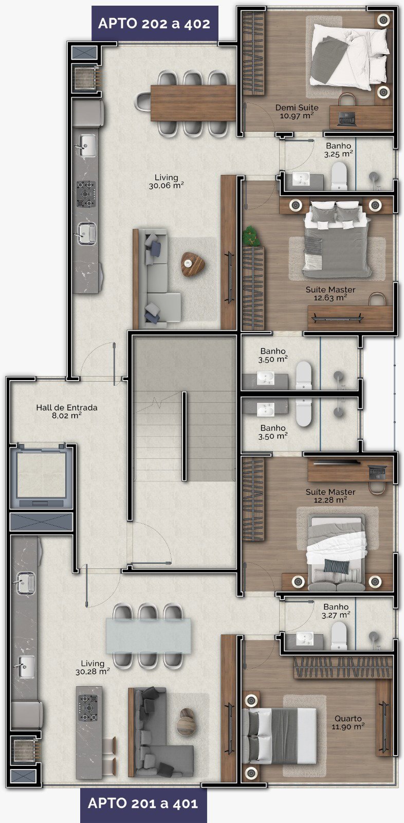 Residencial Ilha de Gan — planta e tipologias 2, Urbaniza Construtora e Incorporadora, Jardim Dourado, Porto Belo SC Residencial Ilha de Gan — planta e tipologias 2, Urbaniza Construtora e Incorporadora, Jardim Dourado, Porto Belo SC